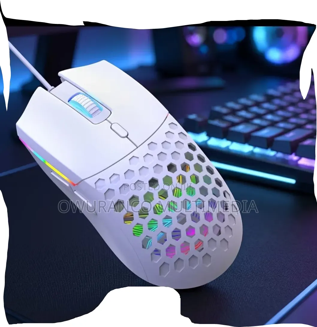 DON ONE GM500 RGB Ultra Lightweight Gaming Mouse - 16000 DPI PM