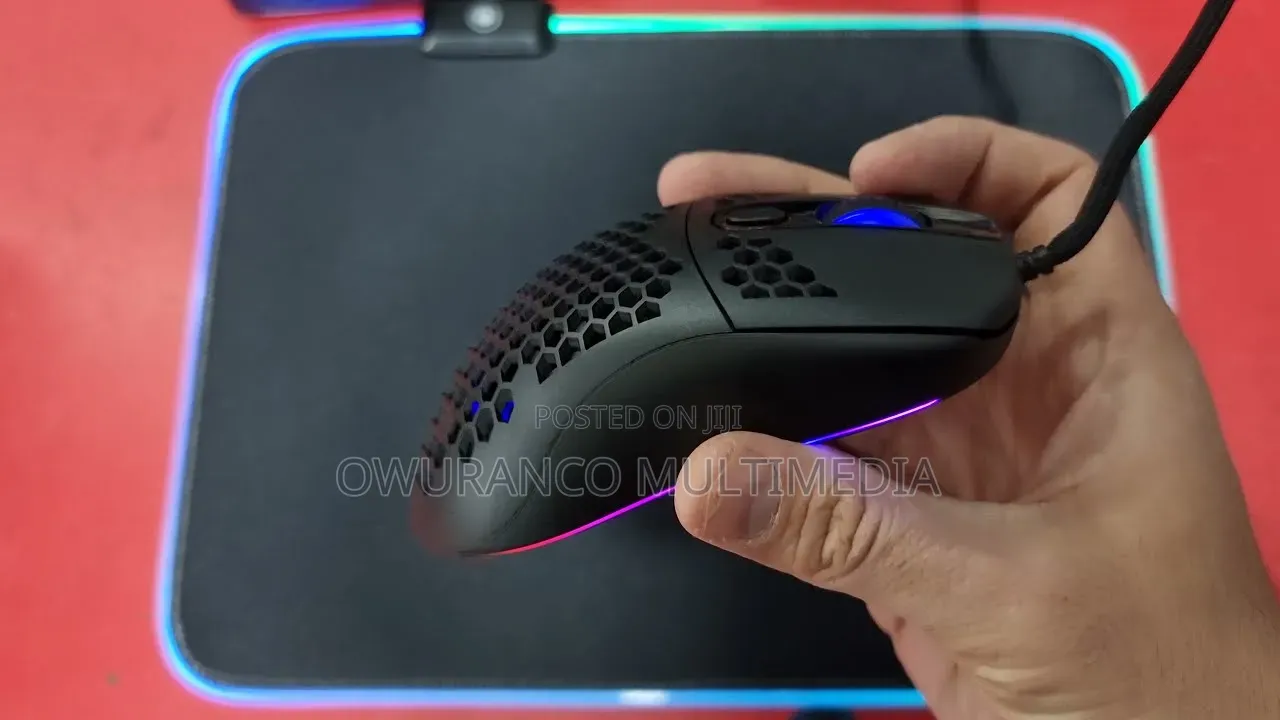 DON ONE GM500 RGB Ultra Lightweight Gaming Mouse - 16000 DPI PM