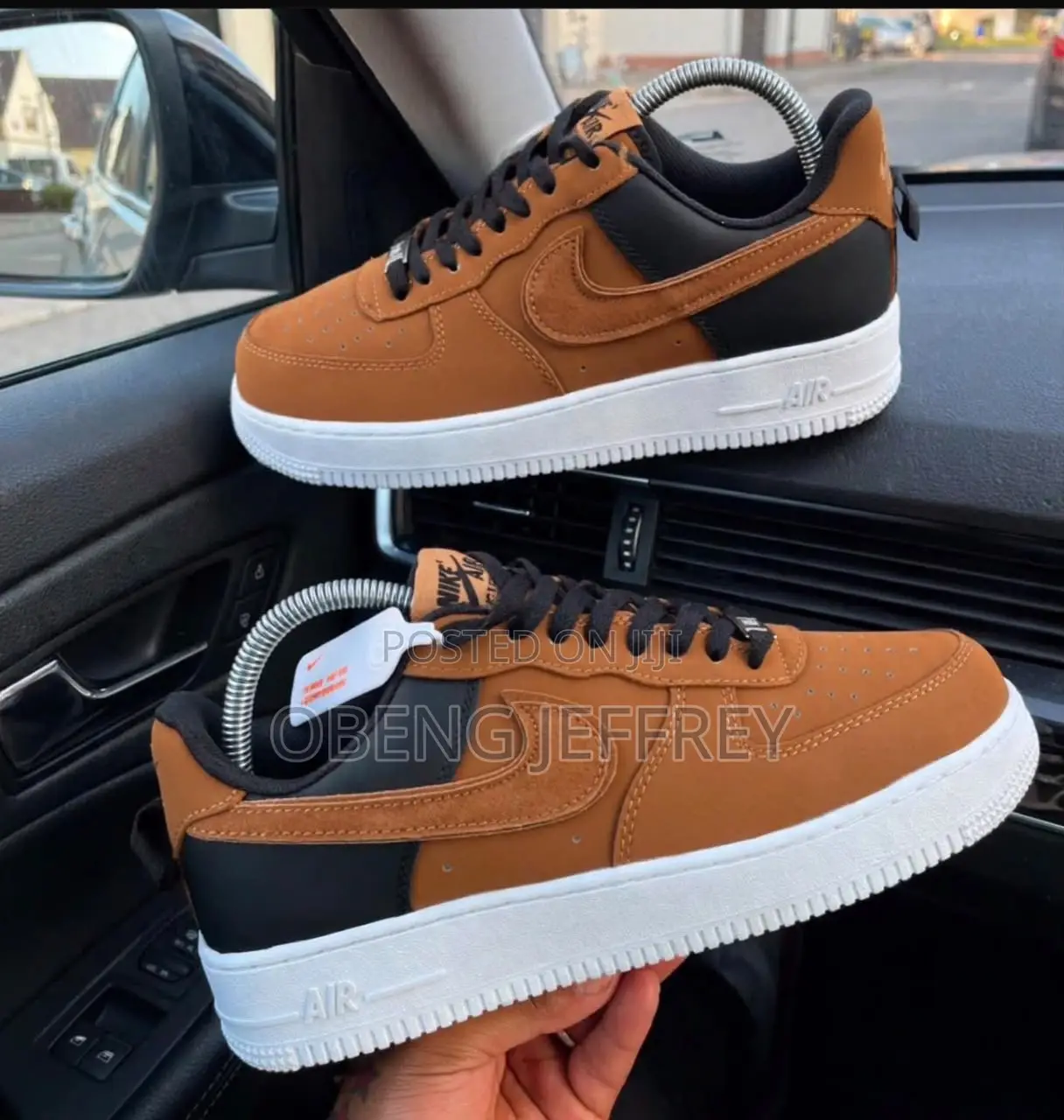 Original Airforce 1 Low Brown/ Black