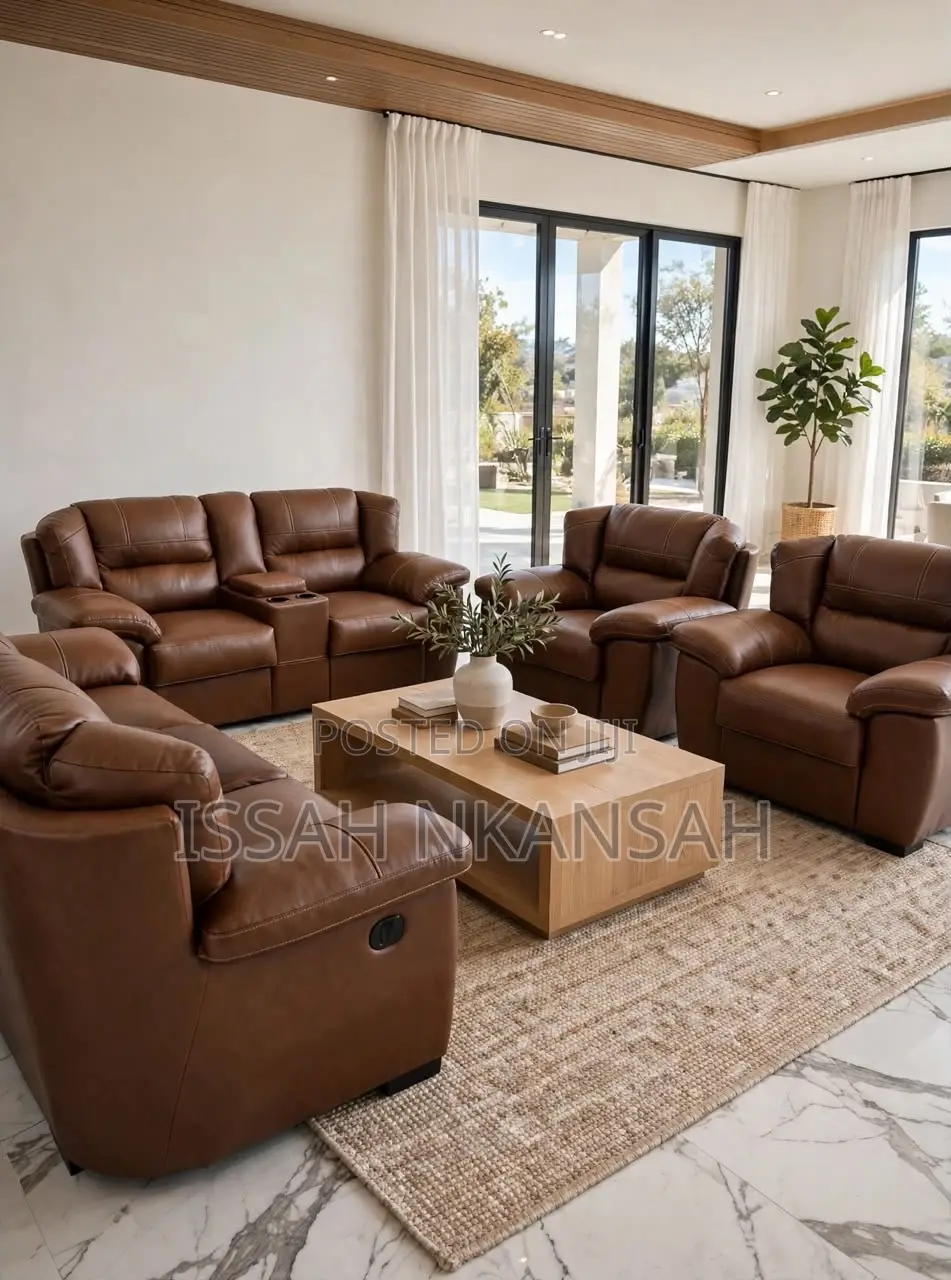 Luxury Brown Leather Chairs