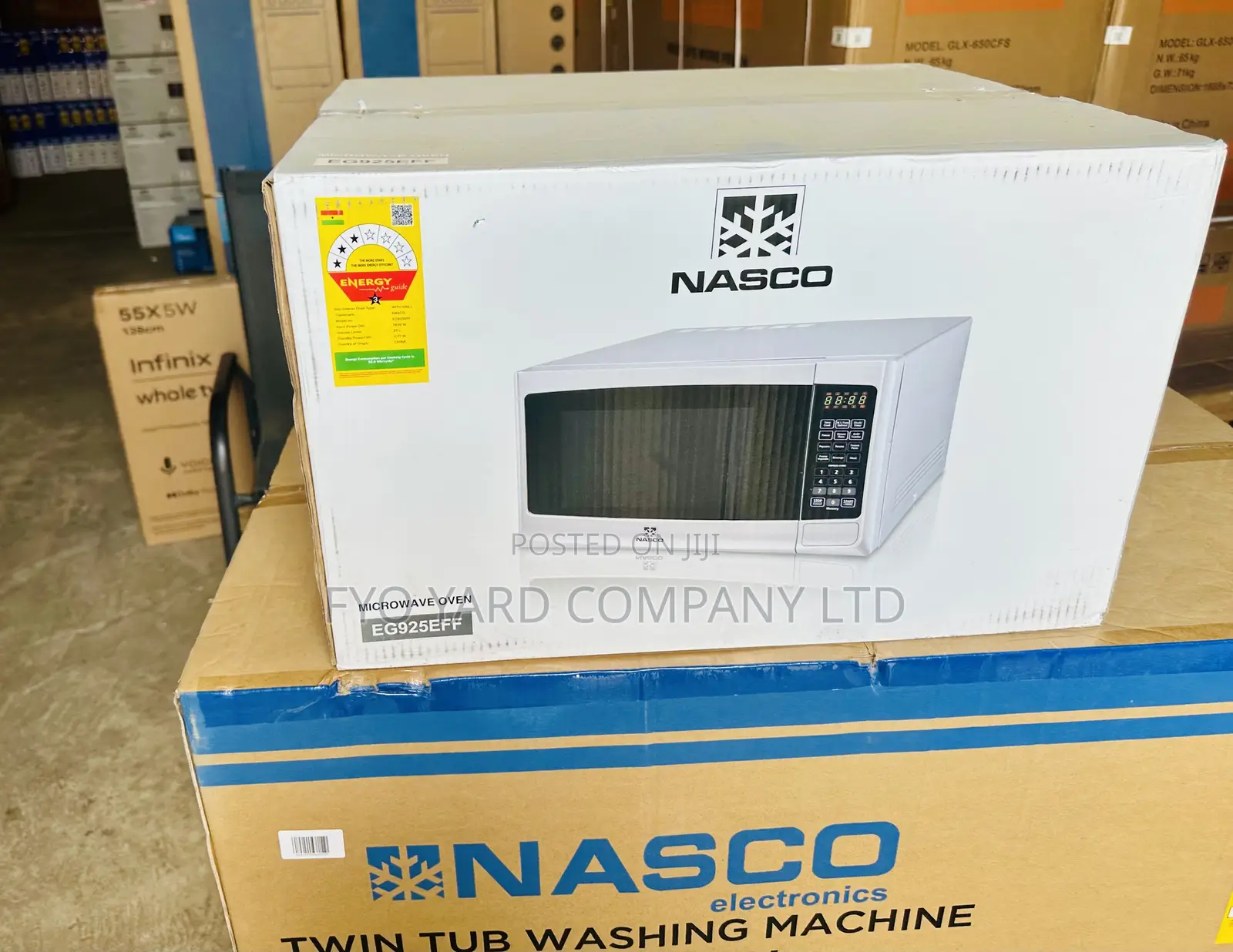 Easy to Use Nasco All in One 25Ltrs Digital Microwave With Grill