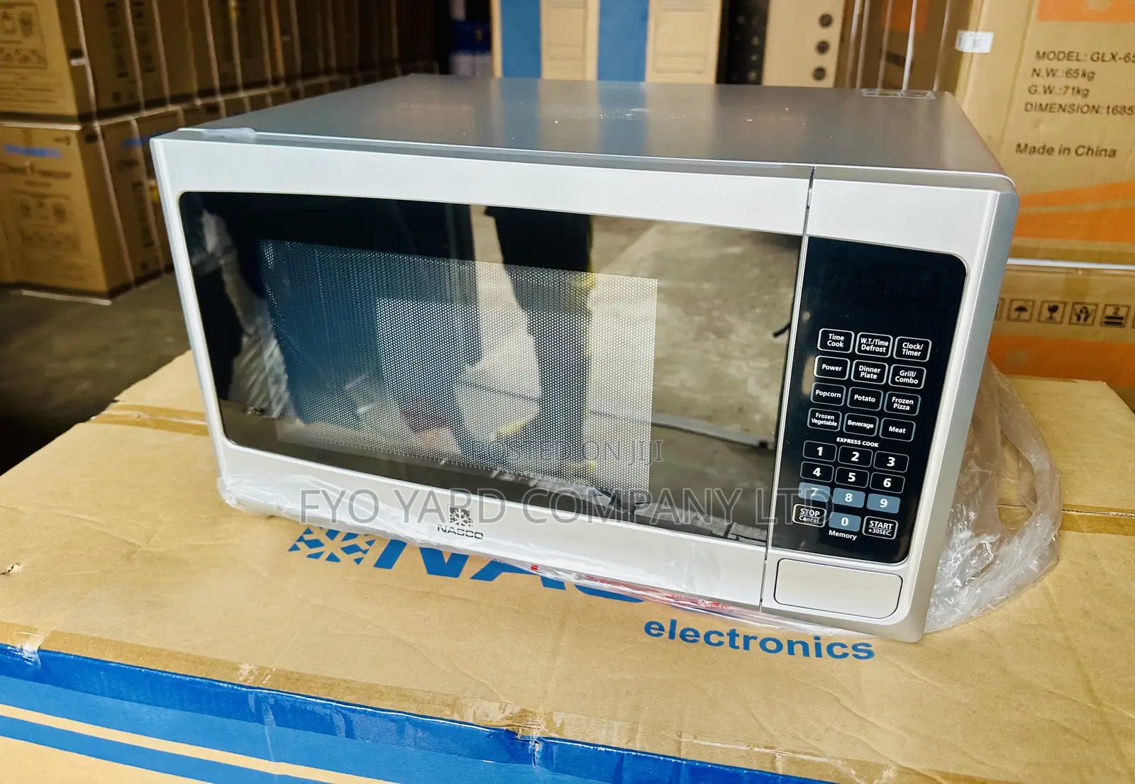 Easy to Use Nasco All in One 25Ltrs Digital Microwave With Grill