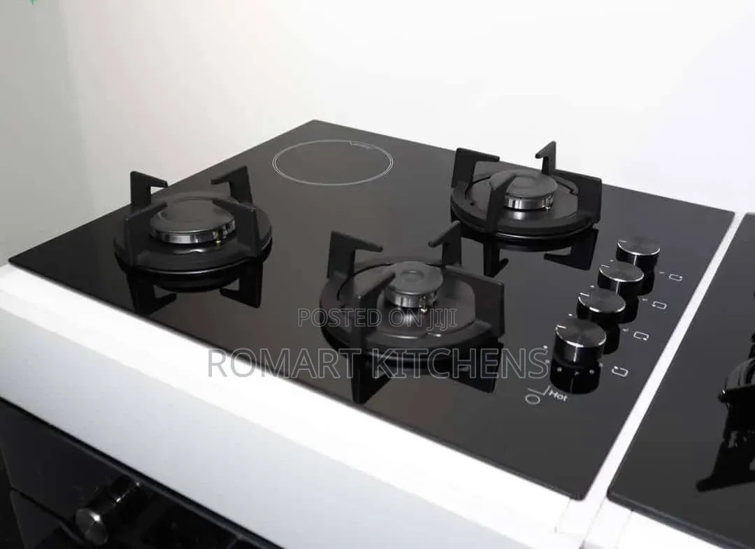 Kenwood 60cm Inbuilt Ceramic Glass 3 Gas and 1 Electric Cooktop.