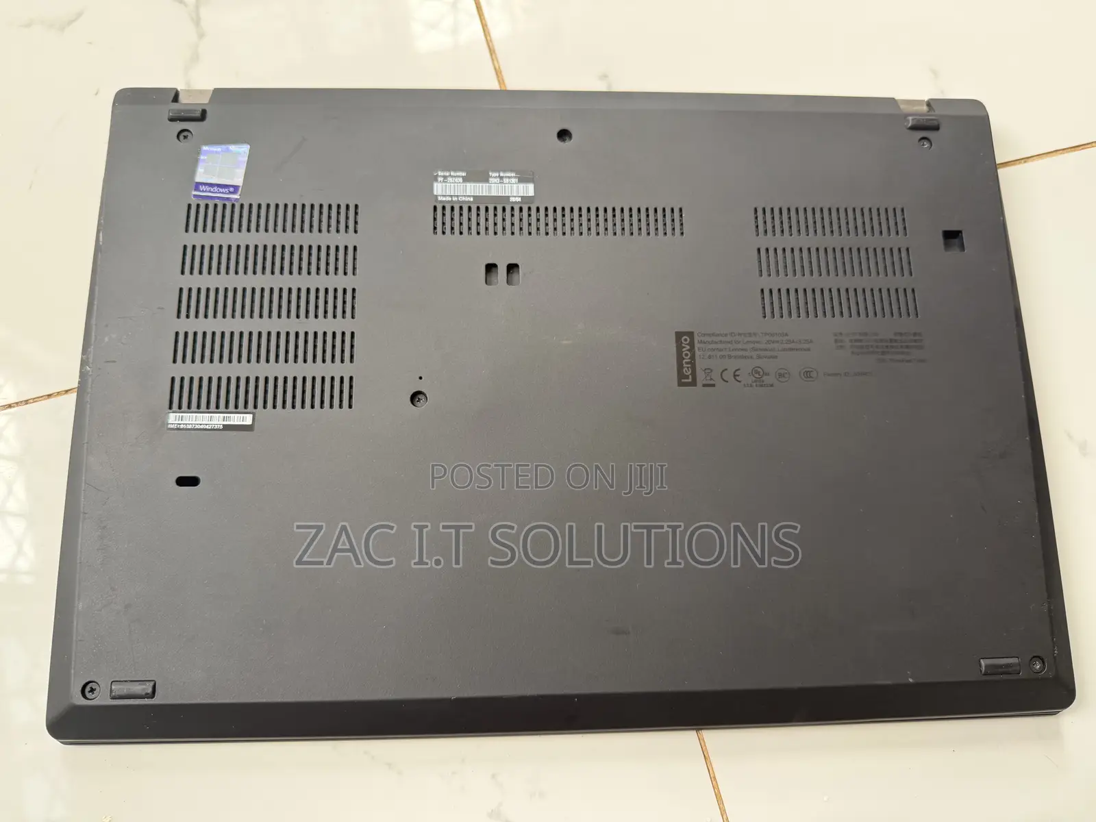 Laptop Lenovo ThinkPad T490s 8GB Intel Core i5 SSD 256GB