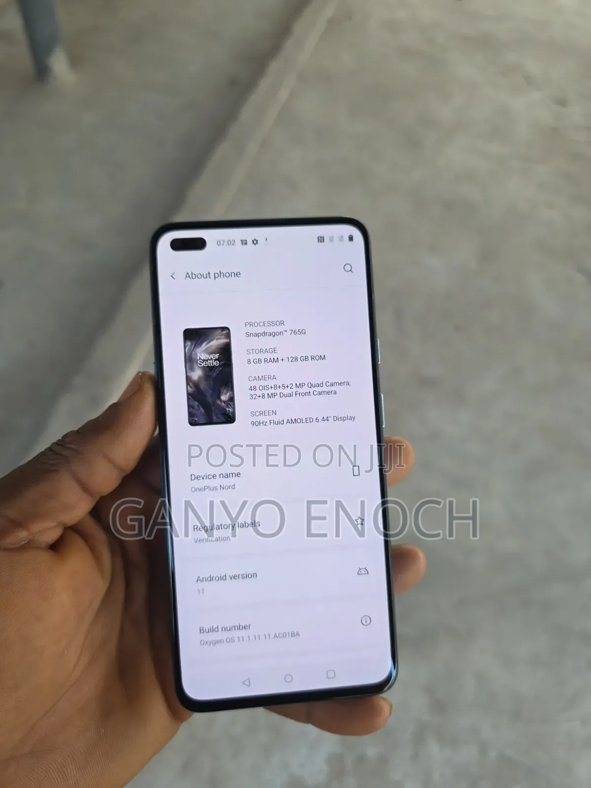 OnePlus Nord N100 128 GB Blue