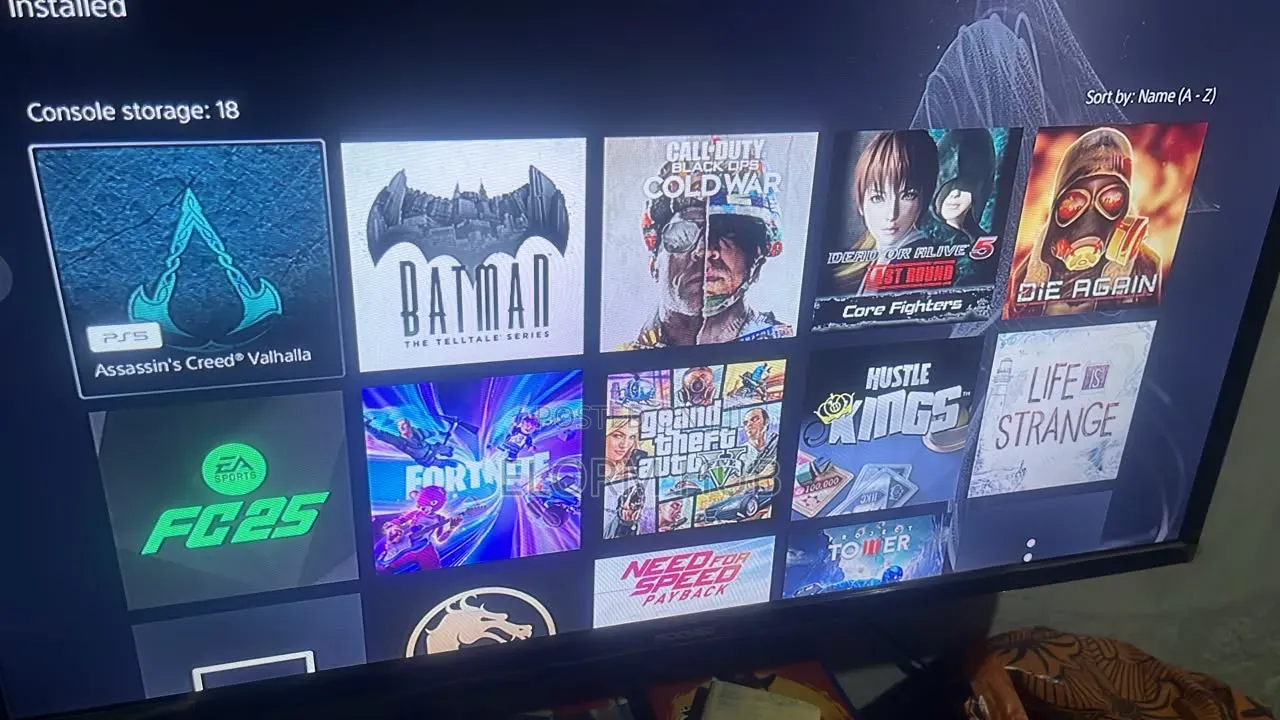 Ps5 Slim Standard (Disc Version) 15 Offline Games and 1 Controller