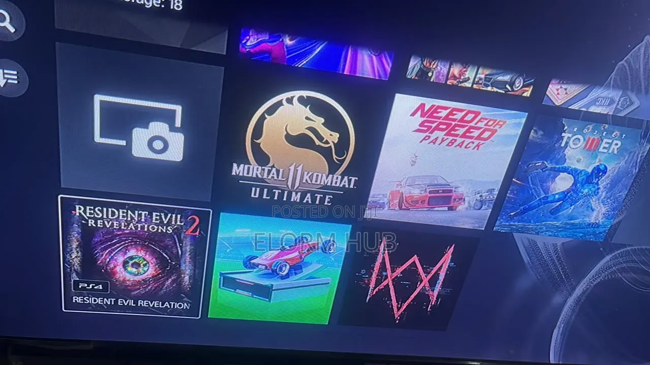 Ps5 Slim Standard (Disc Version) 15 Offline Games and 1 Controller