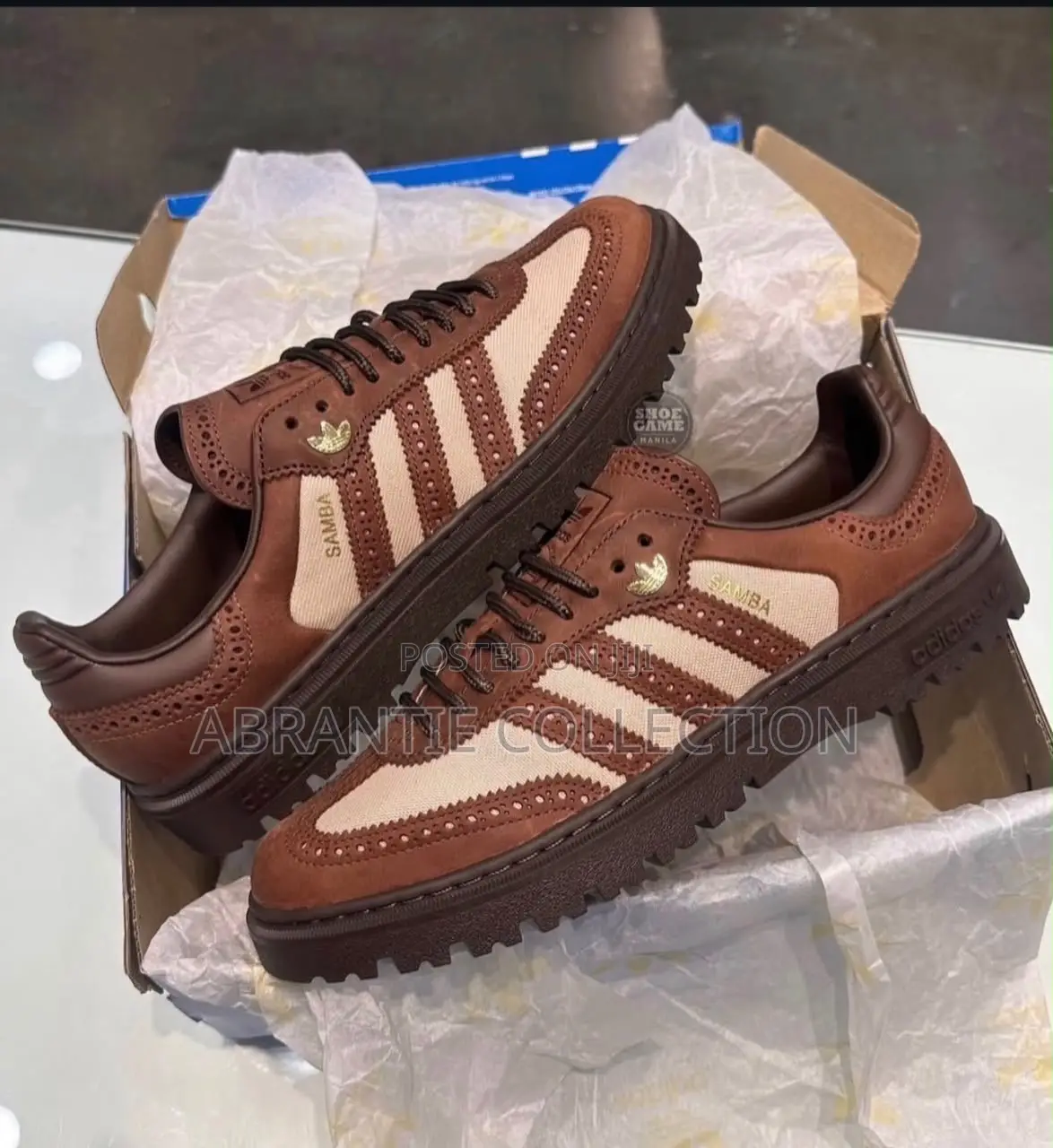 Adidas WTR Samba Dark Brown Available