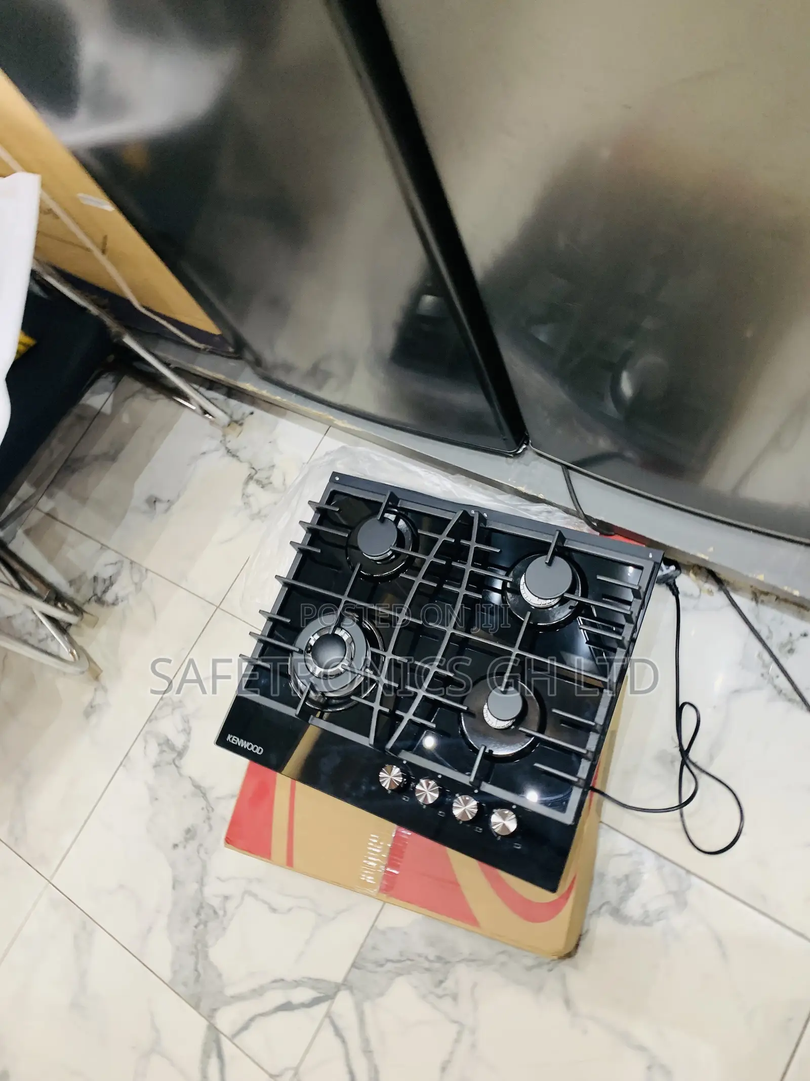 Try Perfect ^ Inbuilt 4 Gas Hob Kenwood Black
