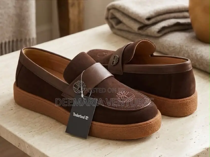 Timberland Loafers (Black and Coffee Brown)