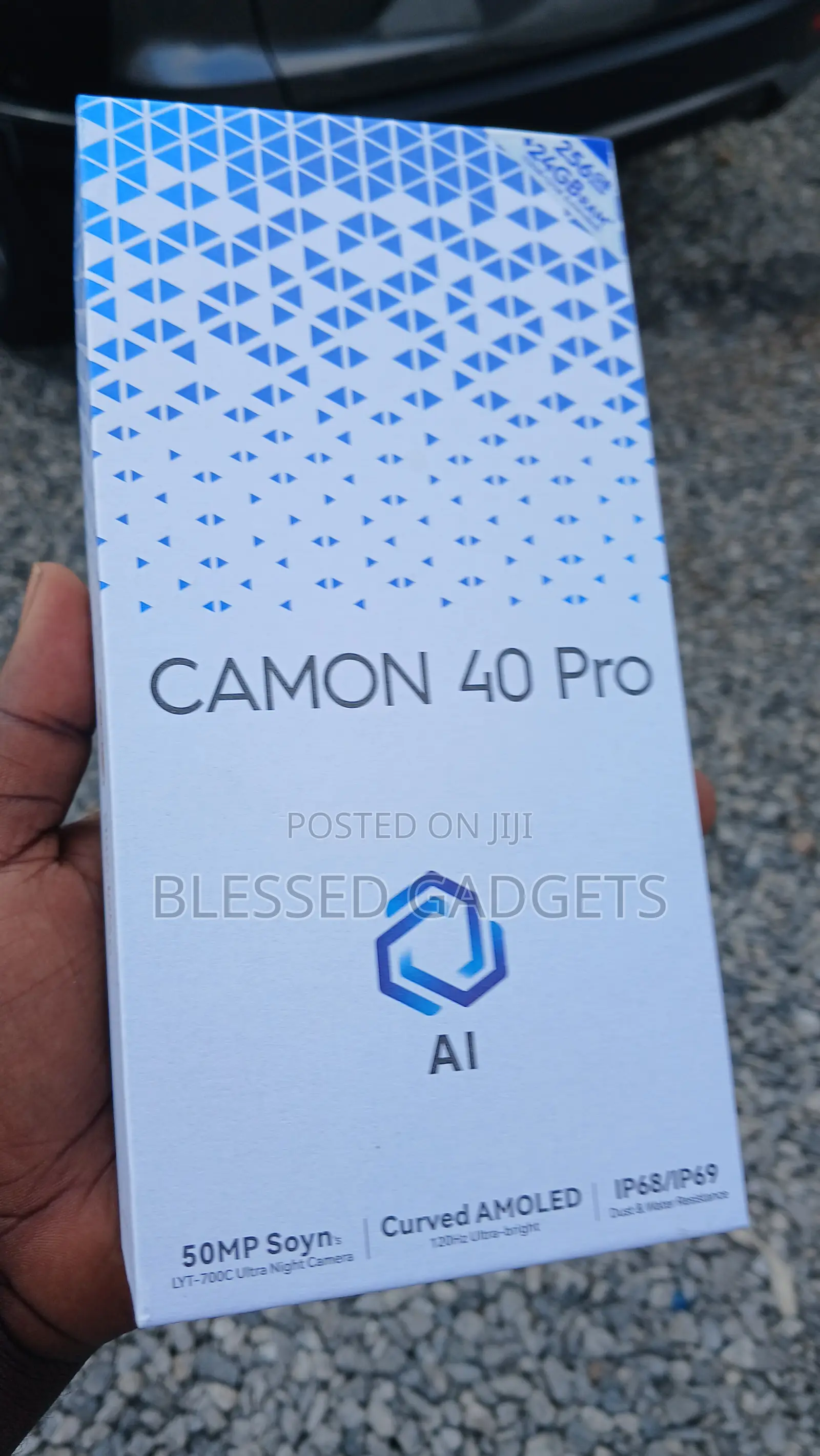 New Tecno Camon 40 Pro 5G 256 GB Graphite