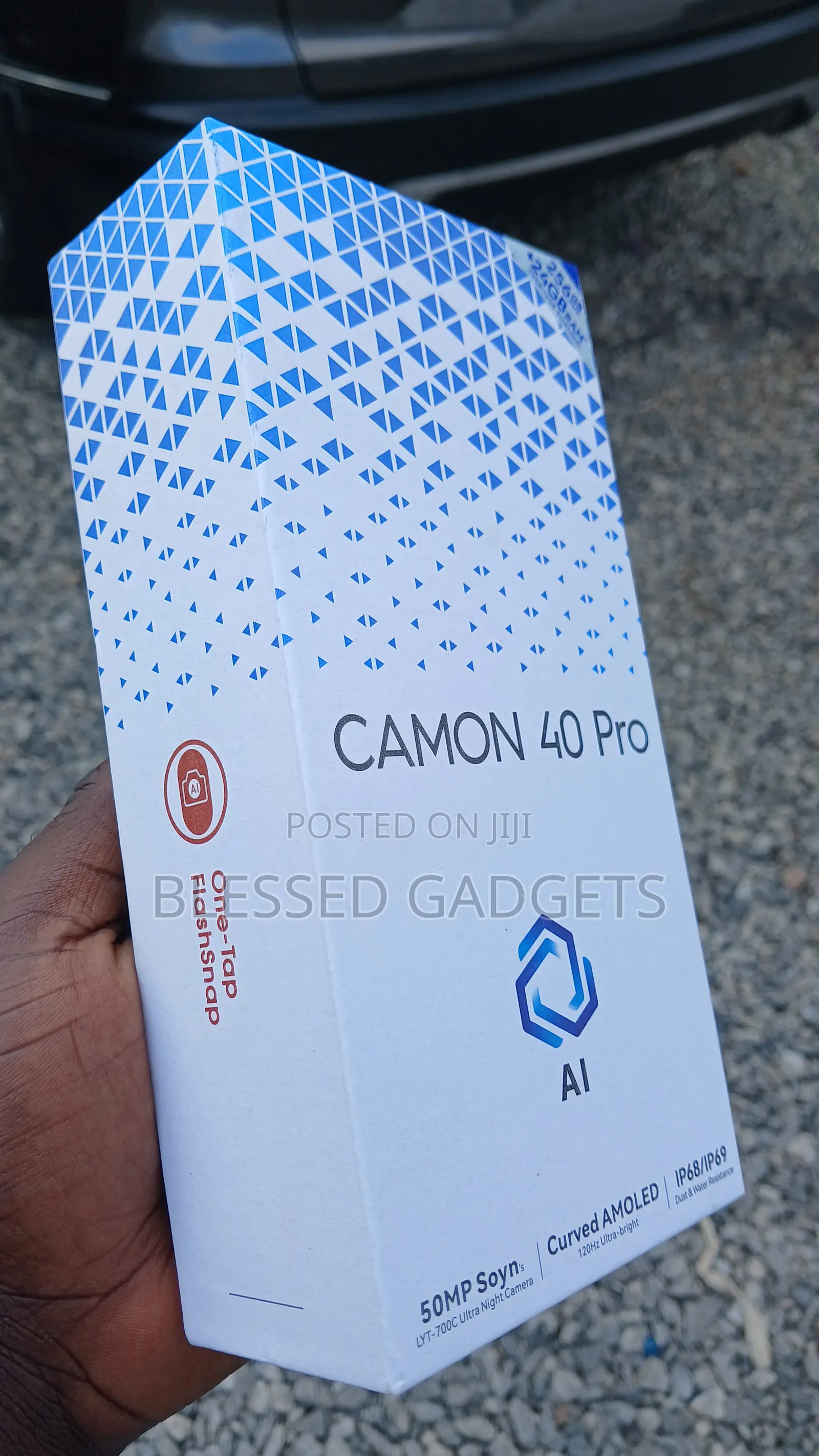 New Tecno Camon 40 Pro 5G 256 GB Graphite
