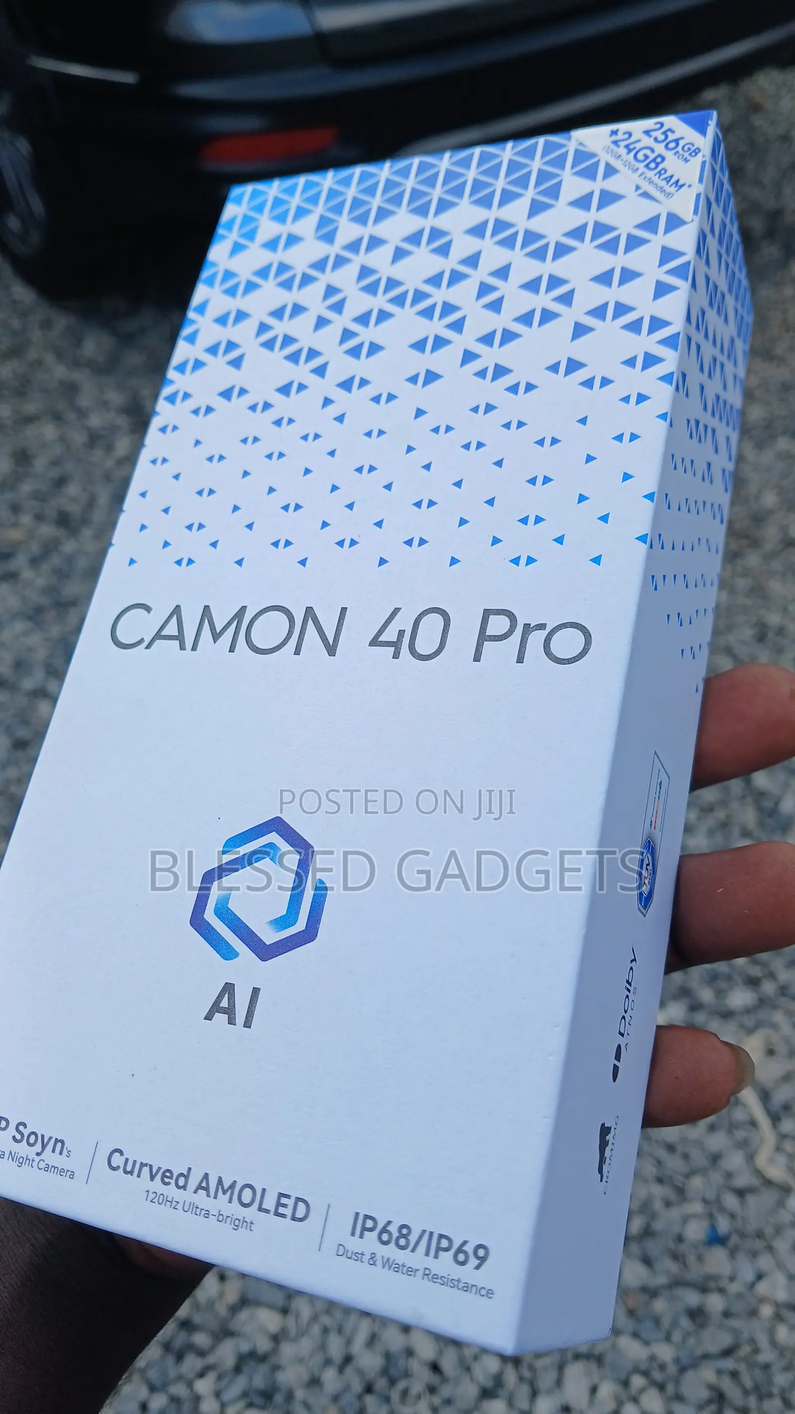 New Tecno Camon 40 Pro 5G 256 GB Graphite