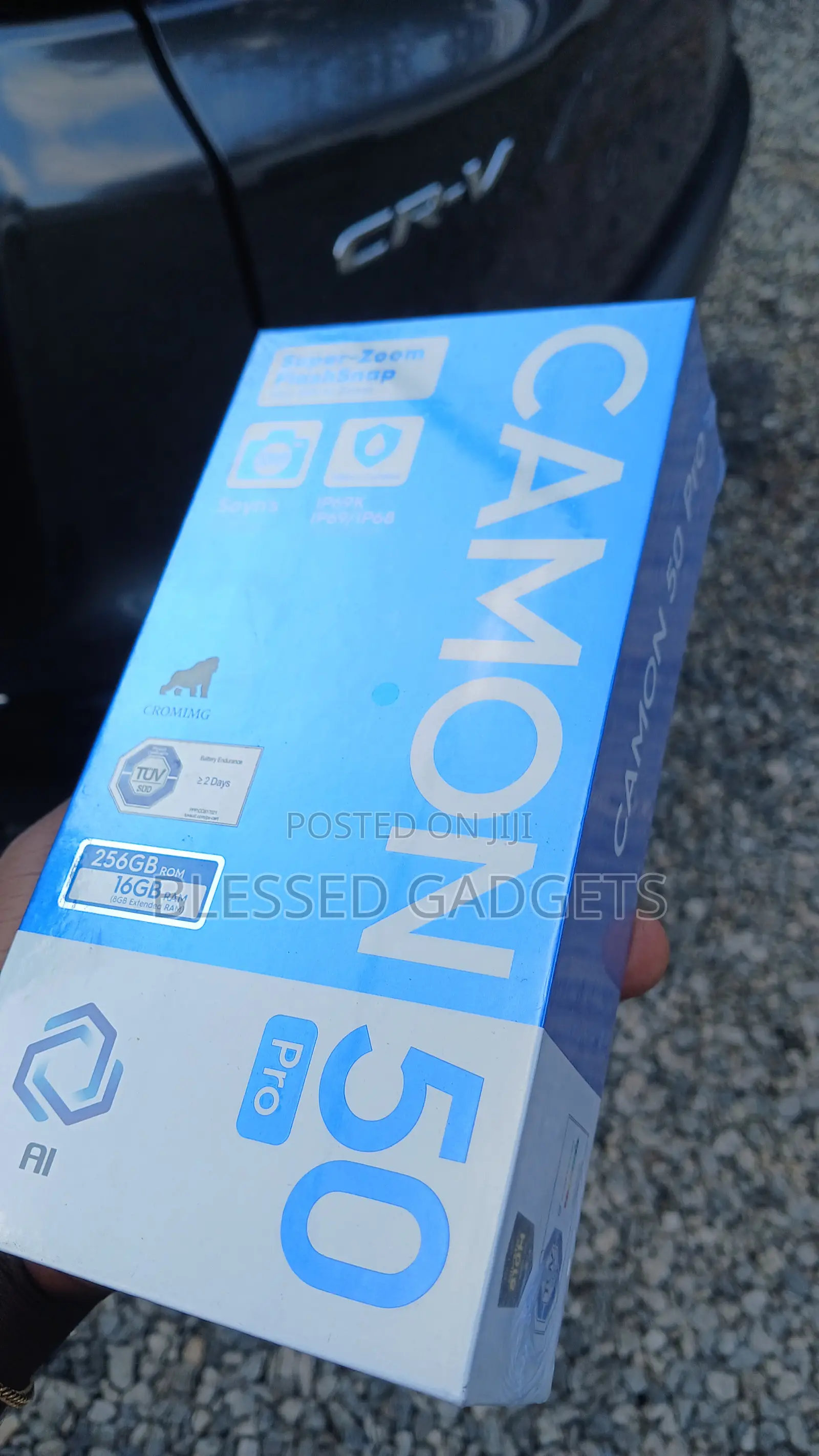 New Tecno Camon 50 Pro 256 GB Graphite