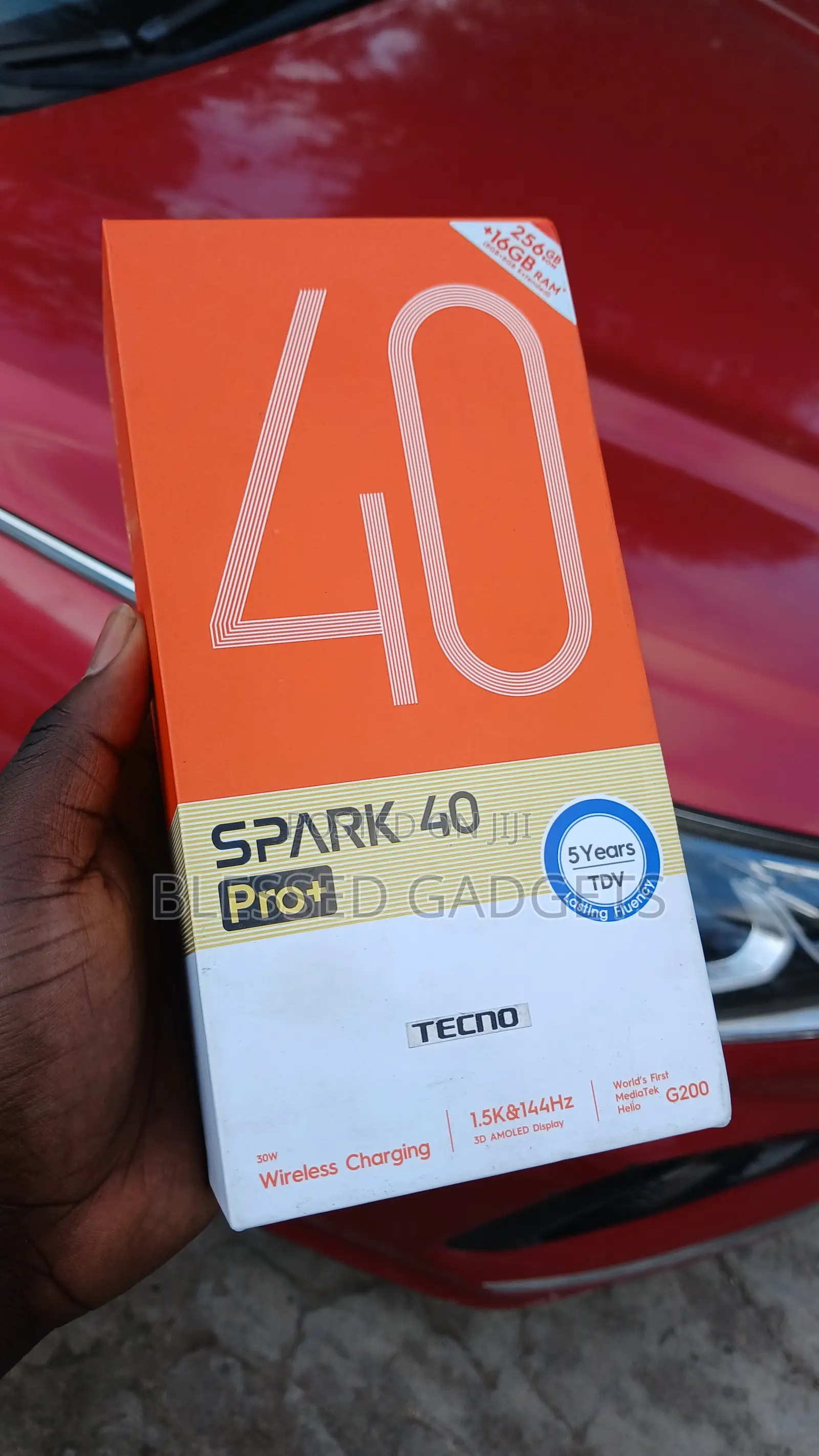 New Tecno Spark 40 Pro+ 256 GB Graphite