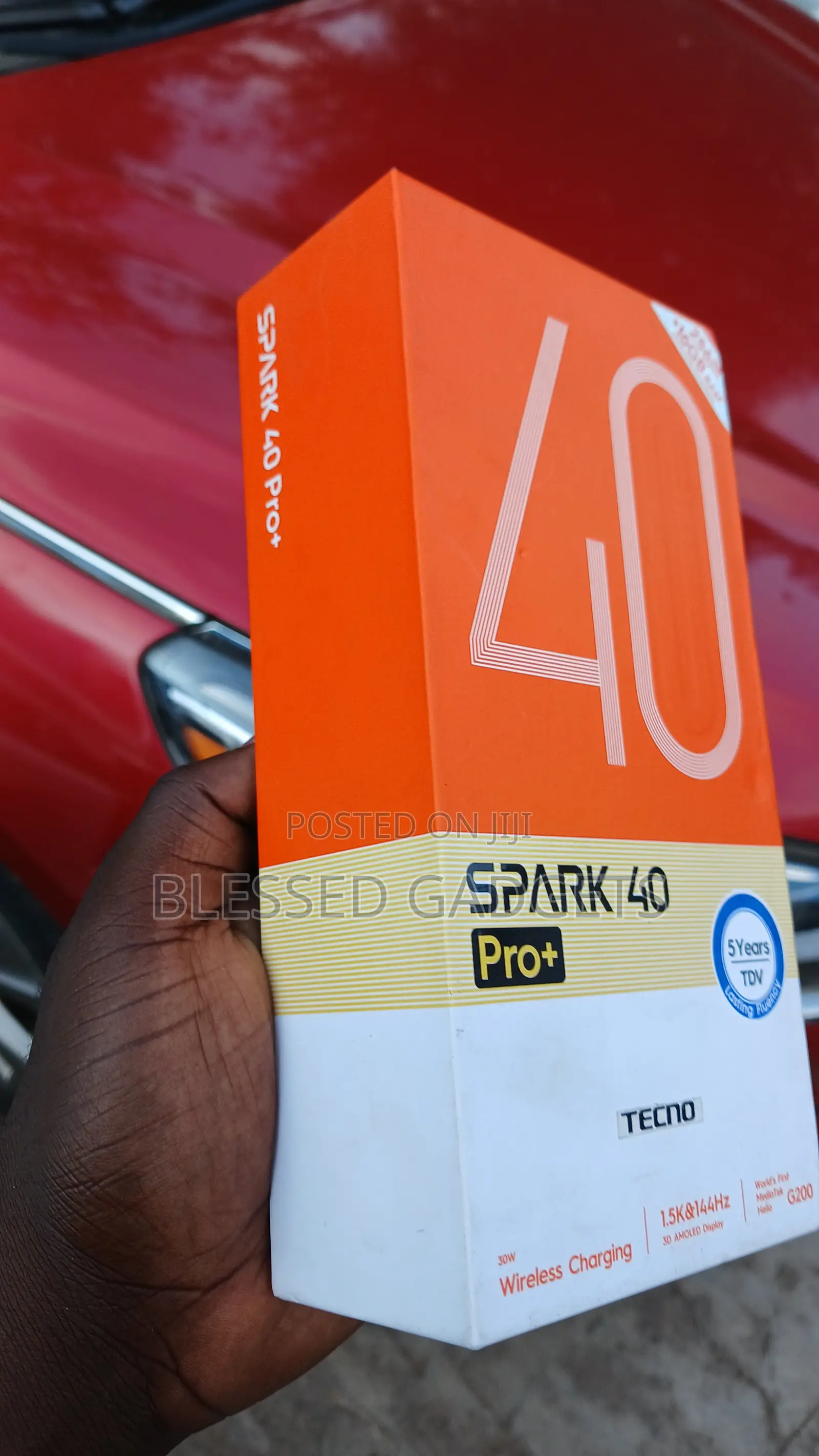 New Tecno Spark 40 Pro+ 256 GB Graphite