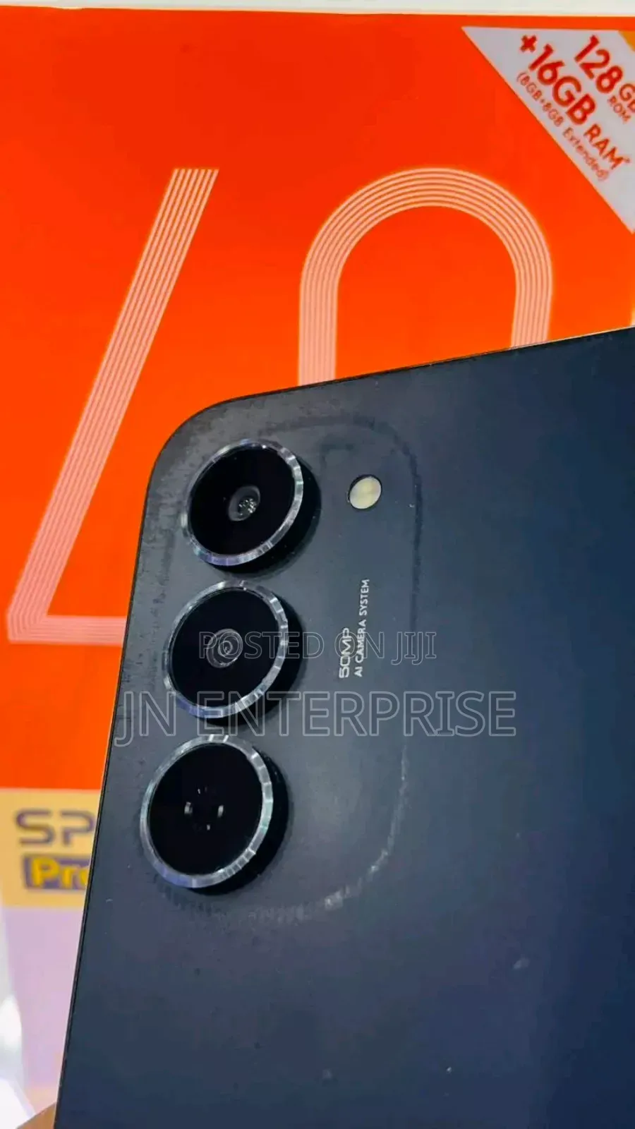 New Tecno Spark 40 Pro 256 GB Black