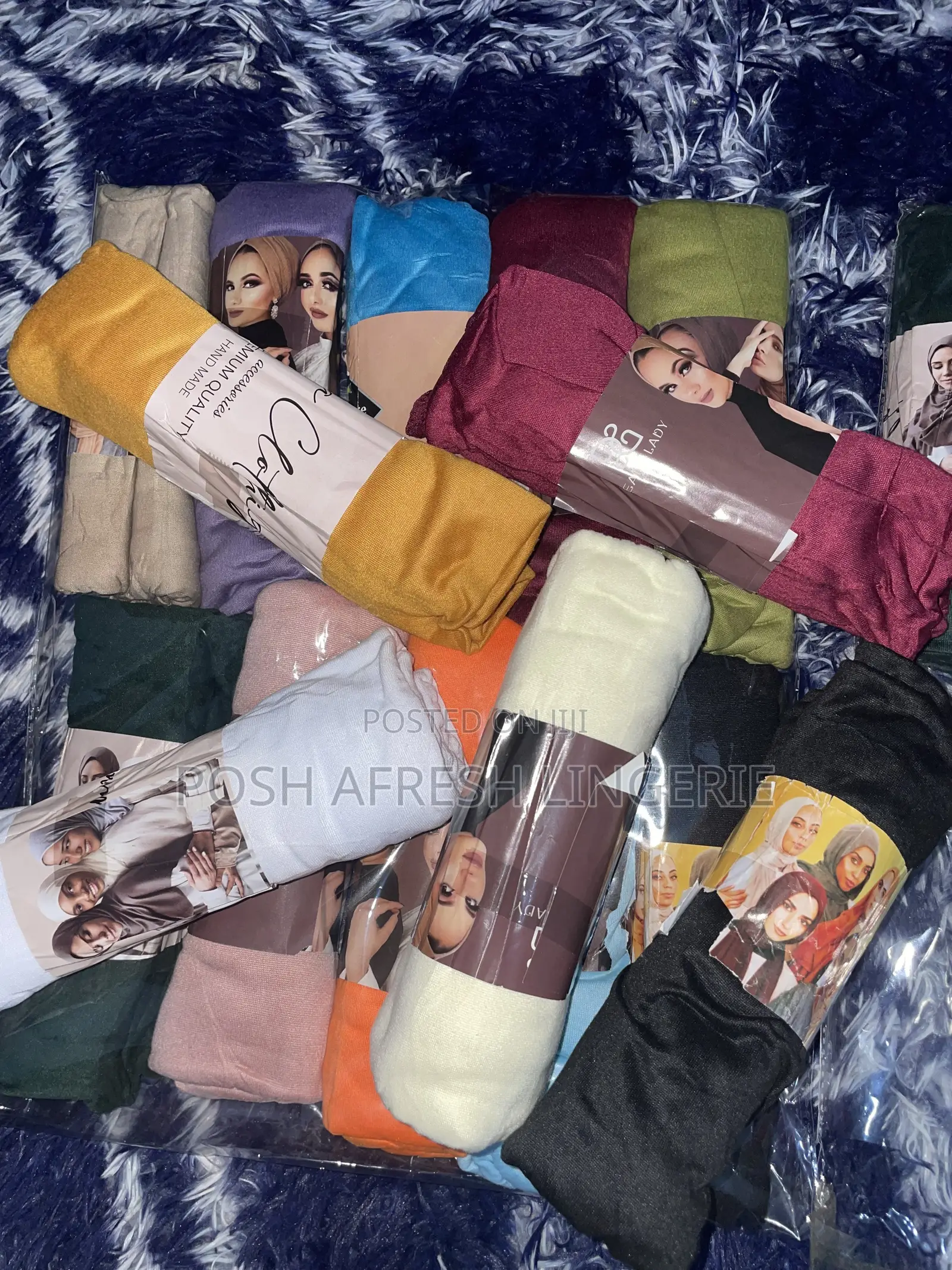 Headwrap Jersey Veil Scarf