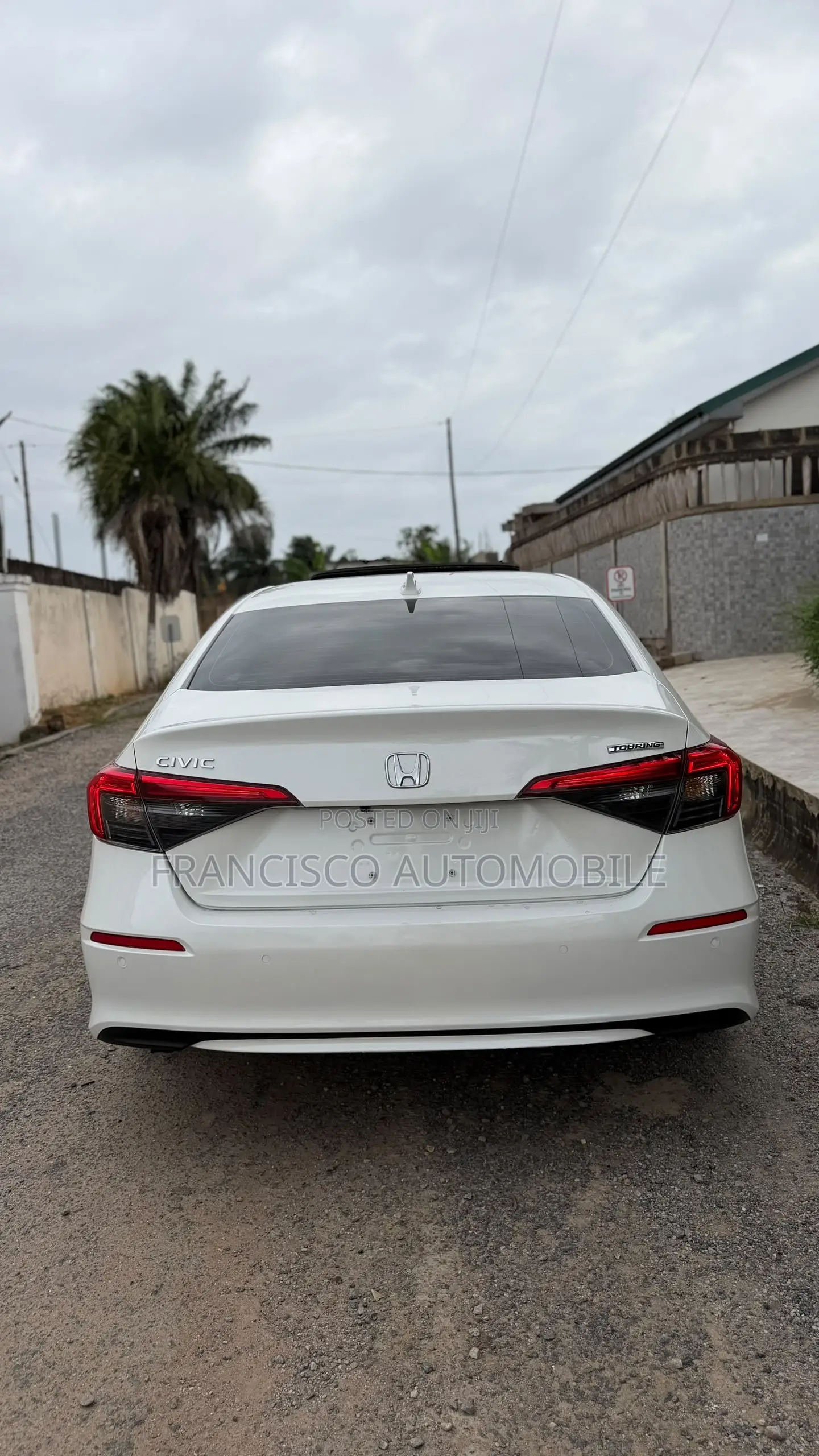 Honda Civic Touring CVT 2024 White