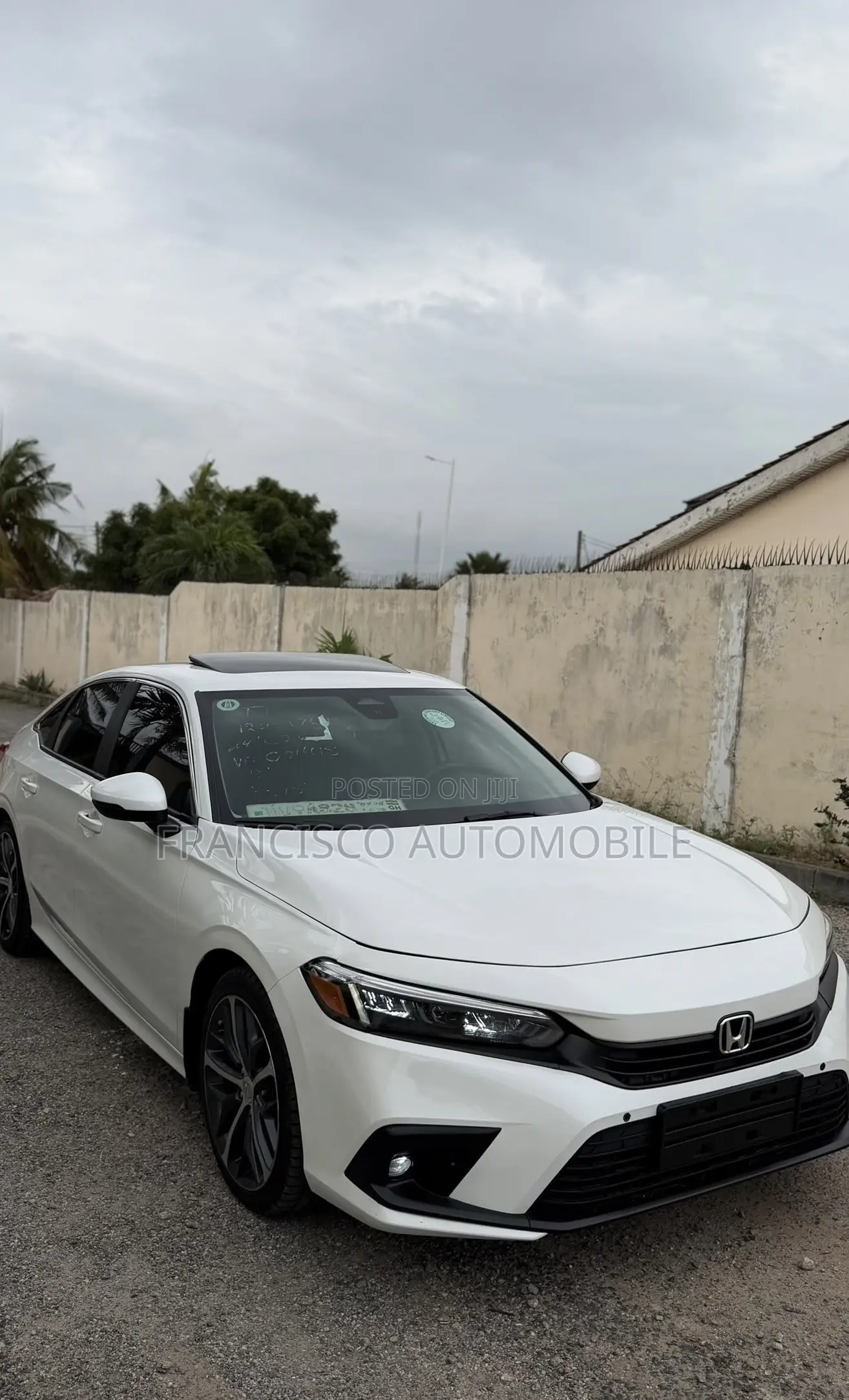 Honda Civic Touring CVT 2024 White