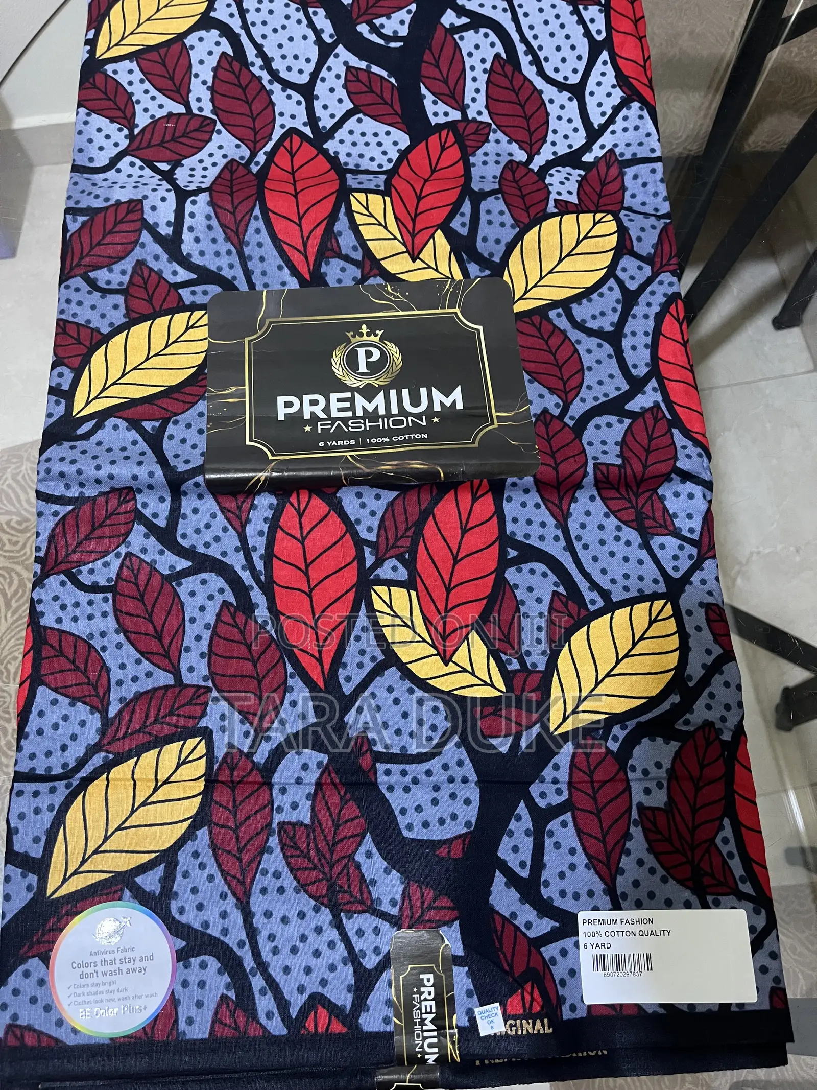 Premium Fashion Leaf Print