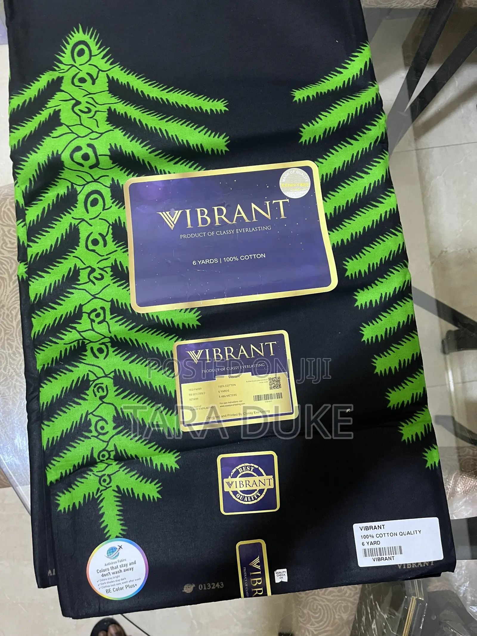 A Sleek African Pint Fabric