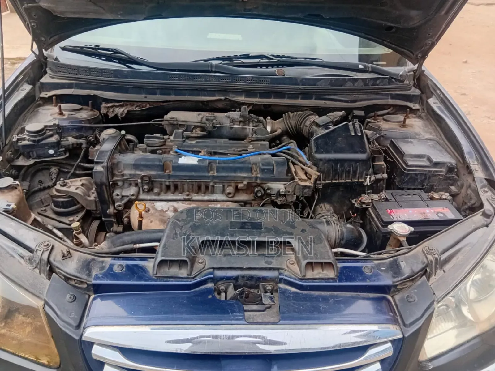Hyundai Elantra 2007 Blue