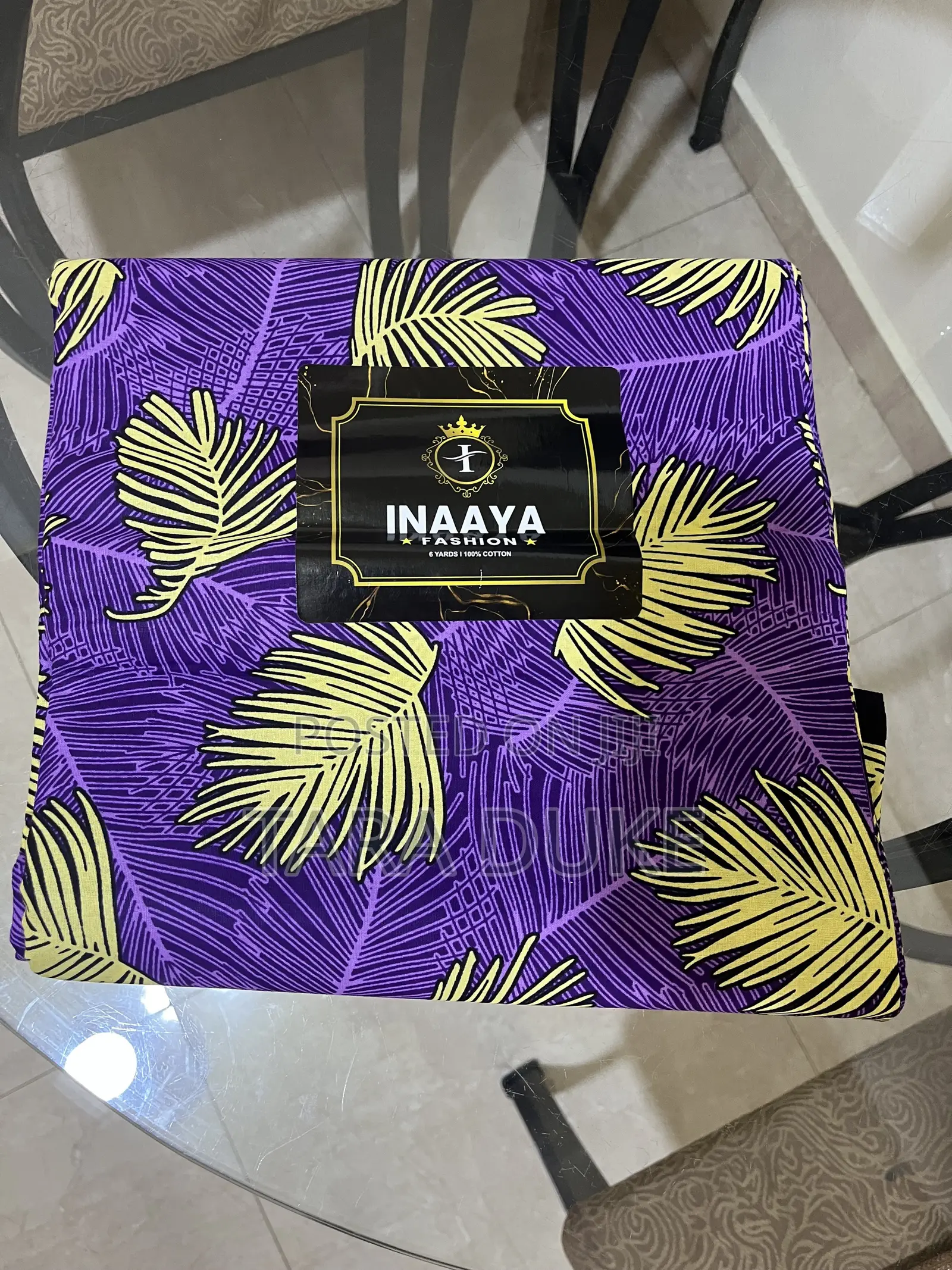 A Rich Royal Purple Fabric