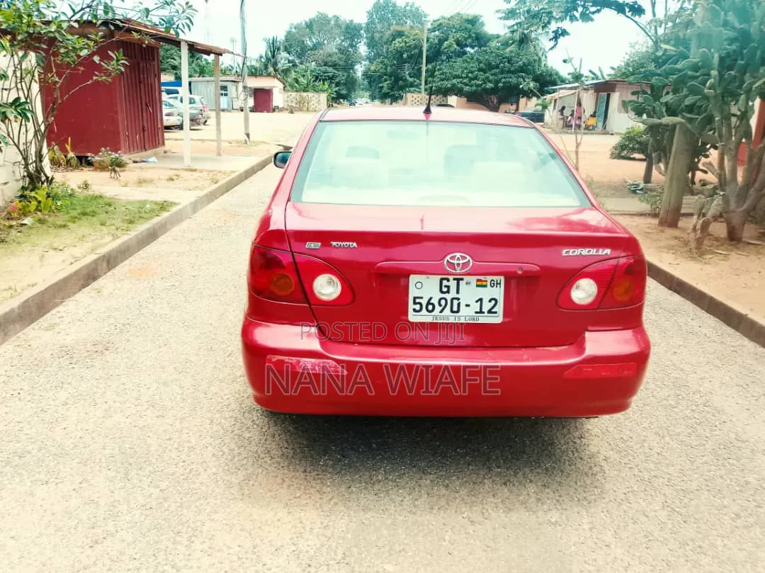 Toyota Corolla 2007 Red