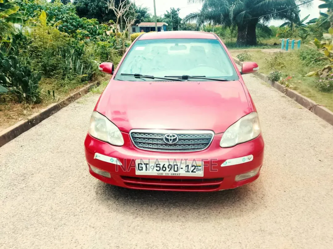 Toyota Corolla 2007 Red