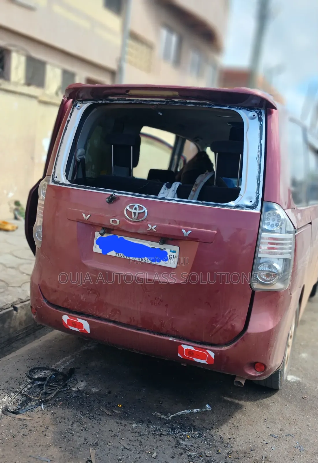 2007 Toyota Voxy Heated Back Tailgate Window Back Glass Available
