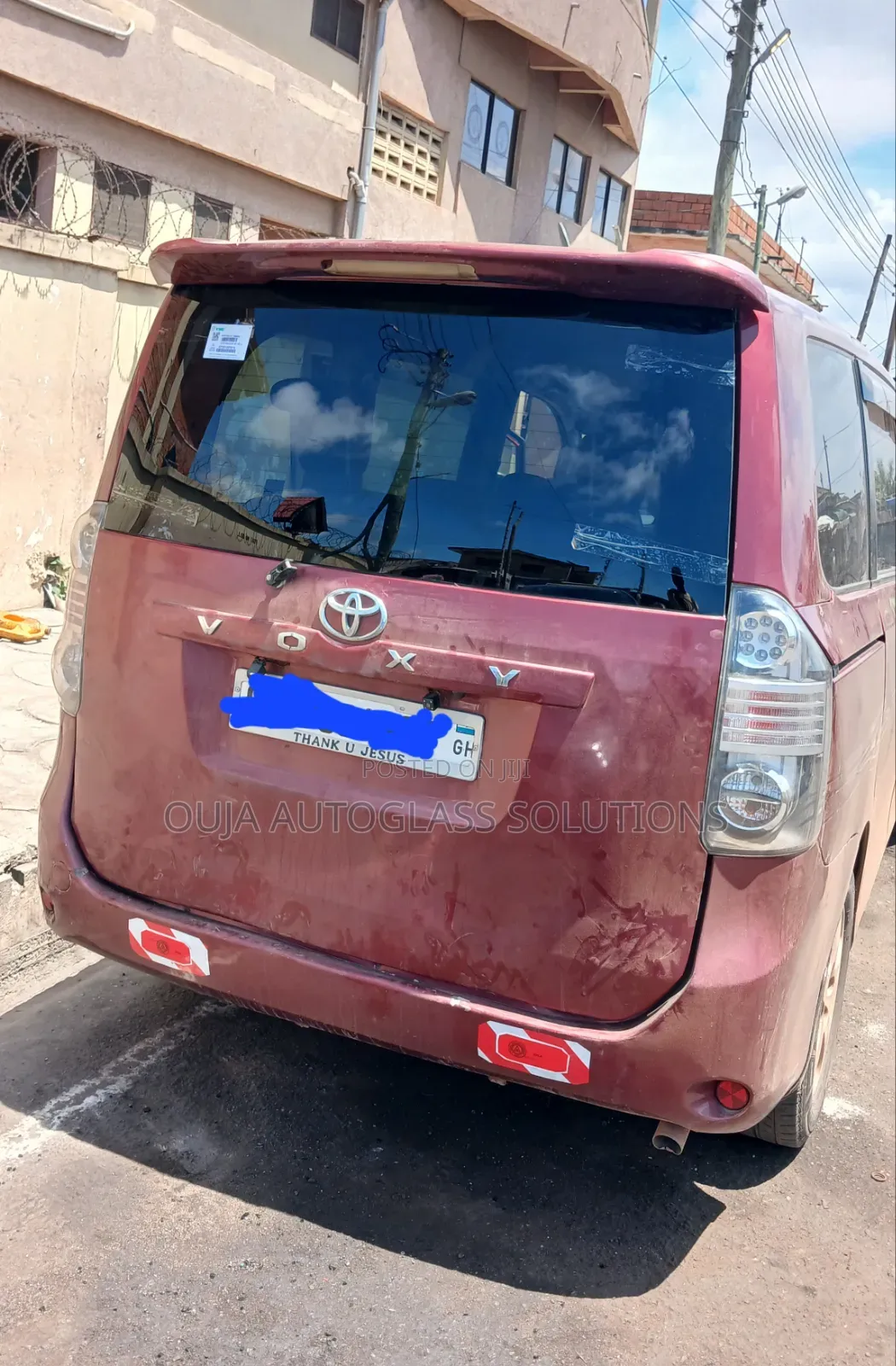 2007 Toyota Voxy Heated Back Tailgate Window Back Glass Available