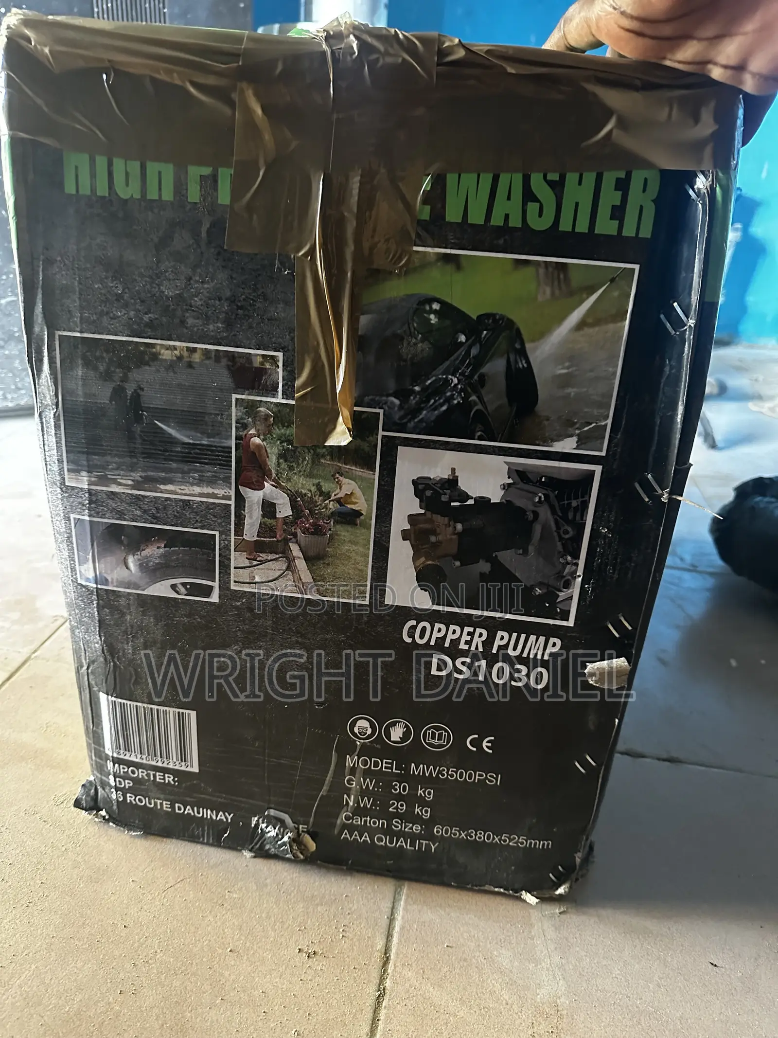 Nurnberg 7HP Petrol High Pressure Washer 3500 PSI – Brand New