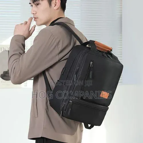 3in1 Waterproof 17' Laptop Backpack Travel School Bag- Fast Delivery