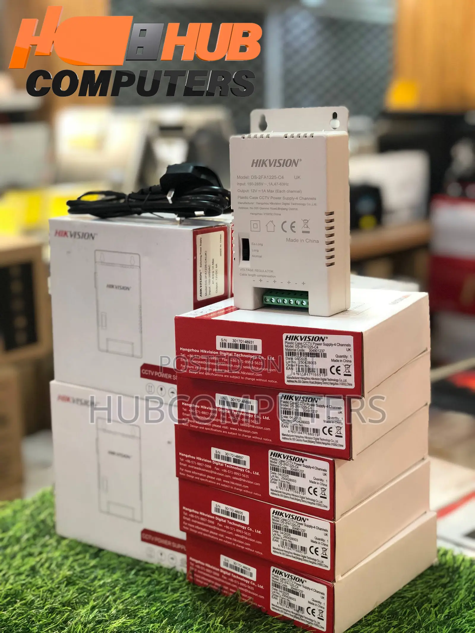 Hikvision DS-2FA1225-C4 4 Channel Power Supply