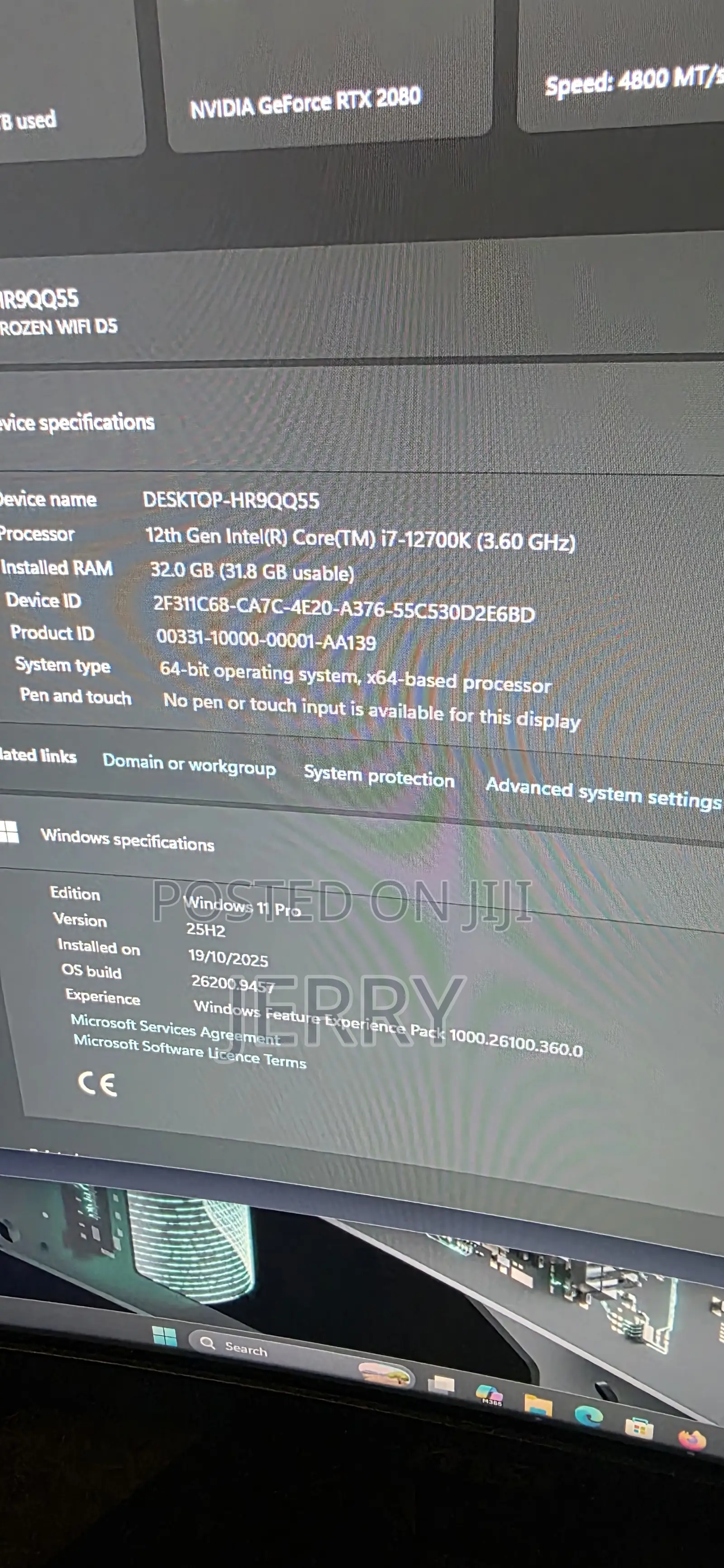 New Gigabyte GA-H110MSTX-HD3-ZK 32GB Intel Core i7 SSD 512GB