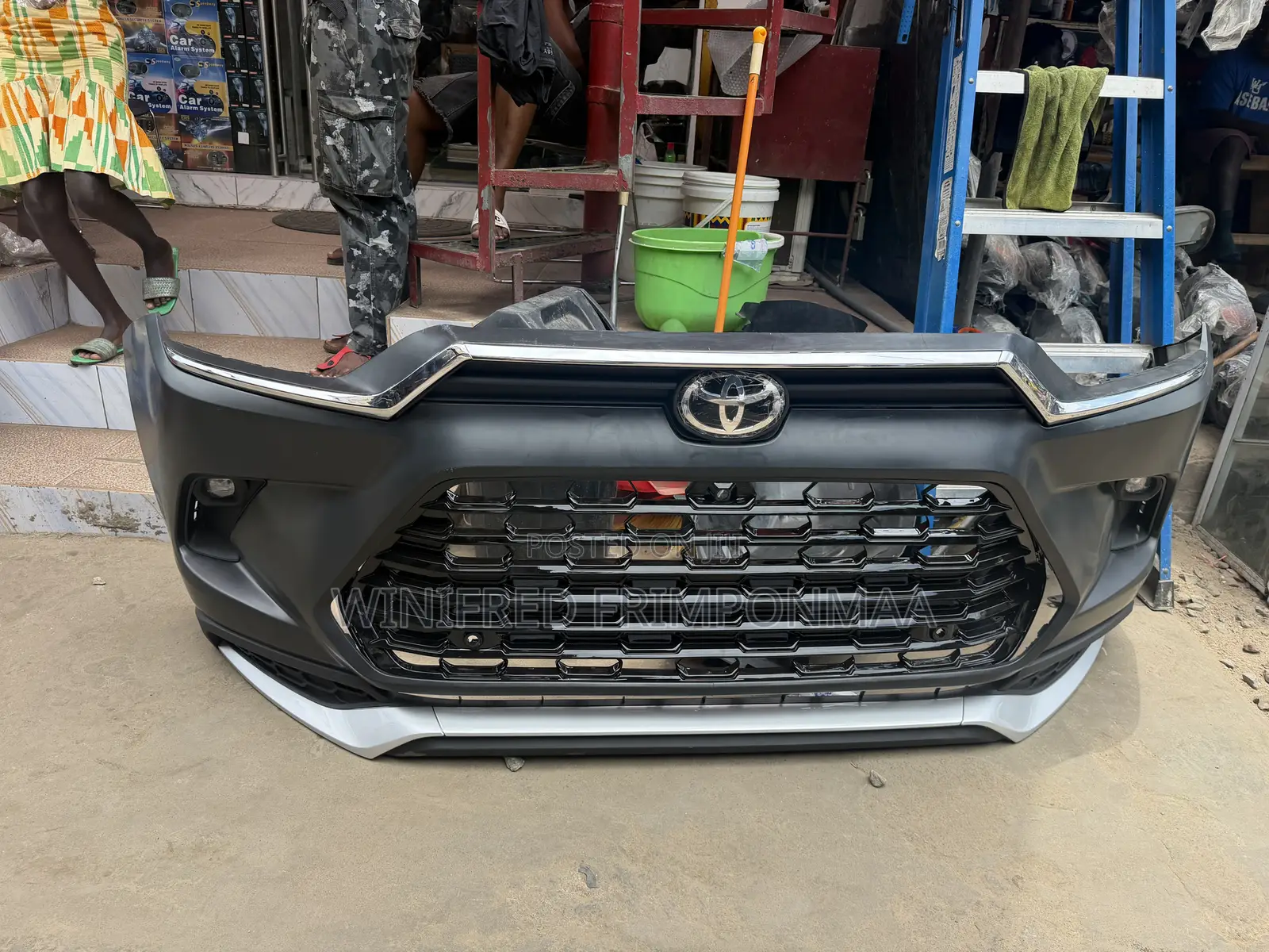 Toyota Highlander Grand 2022,2023,2024,2025 Front Bumper Complete