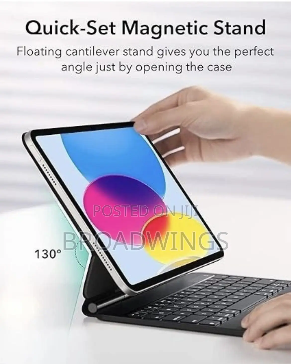 Magic Keyboard Case for iPad 10th 2022 A16 11th Gen 2025