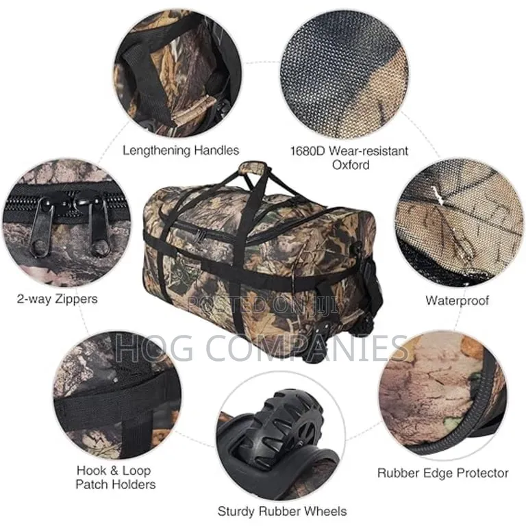 Large Camping Jaber Travel Duffel Bag in Accra- Fast Delivery in 2hrs