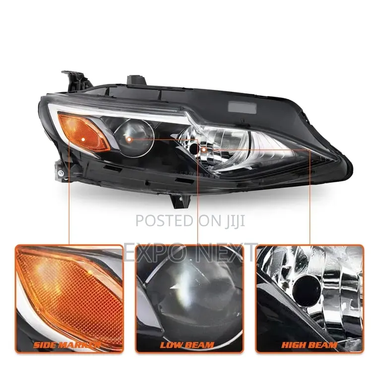 2019-2024 Chevy Malibu Halogen Headlight W/ Bulbs Right Passenger Side