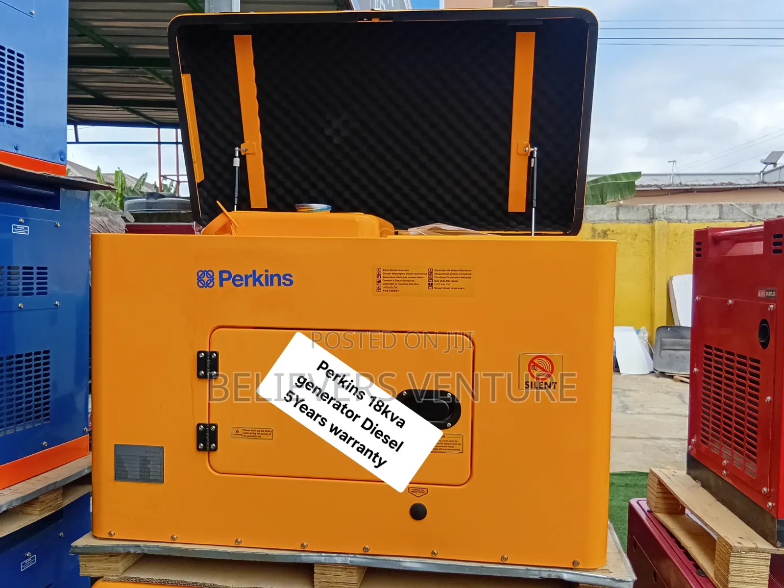 Perkins 18KVA Generator – Power Your Home Business