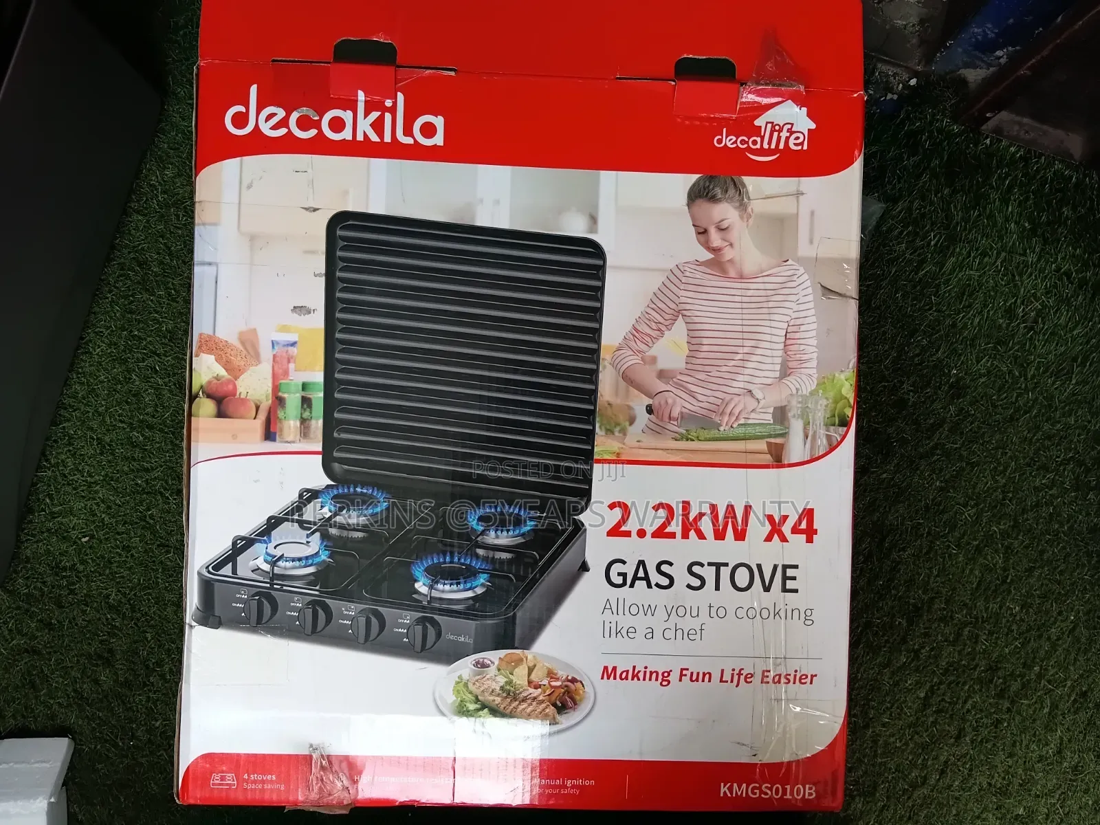 Quality Feels 2.2kw Gas Stove Aluminium Stove