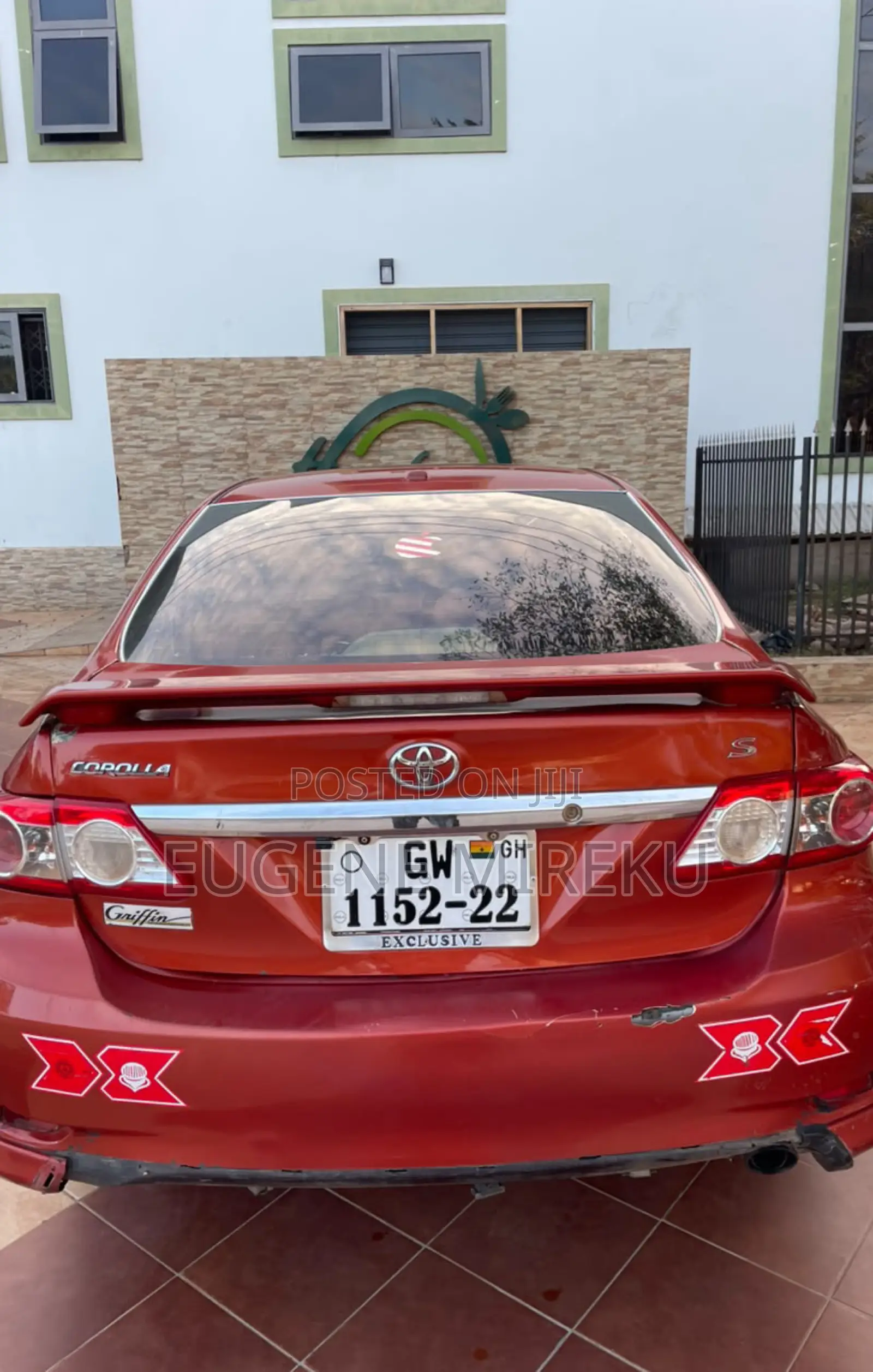 Toyota Corolla 2013 Orange