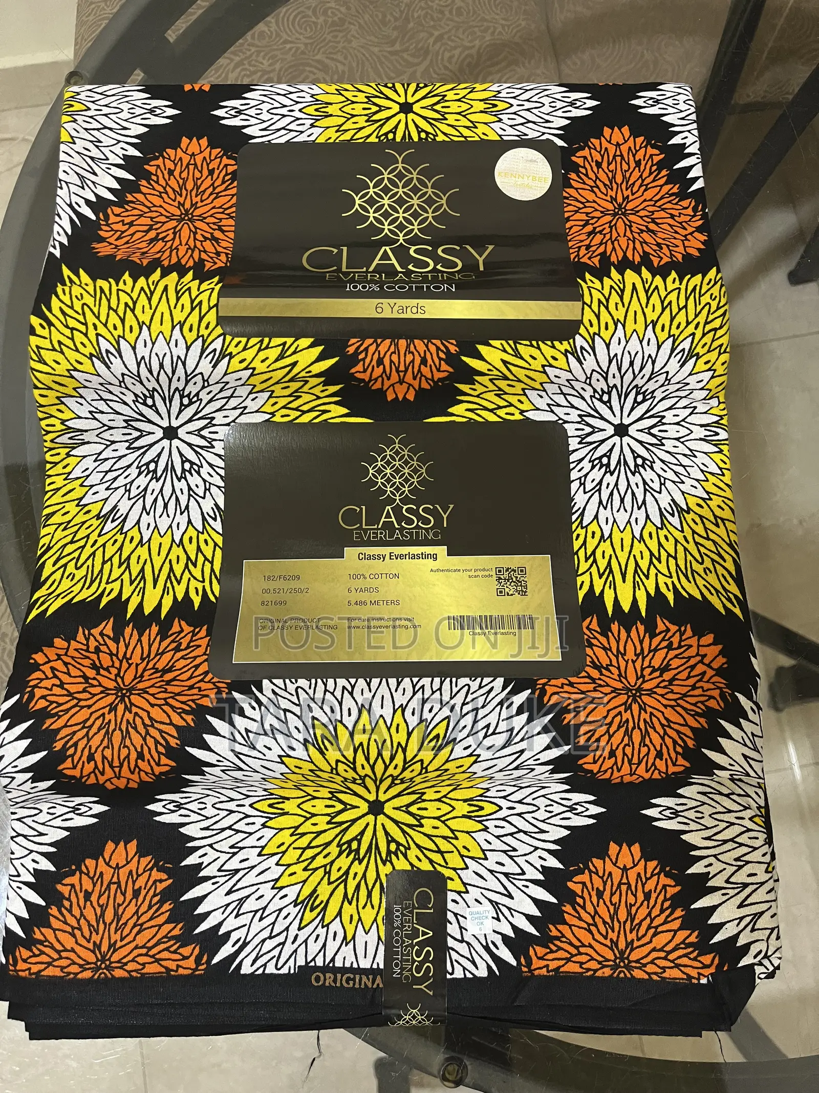 Classy Floral African Print Fabric