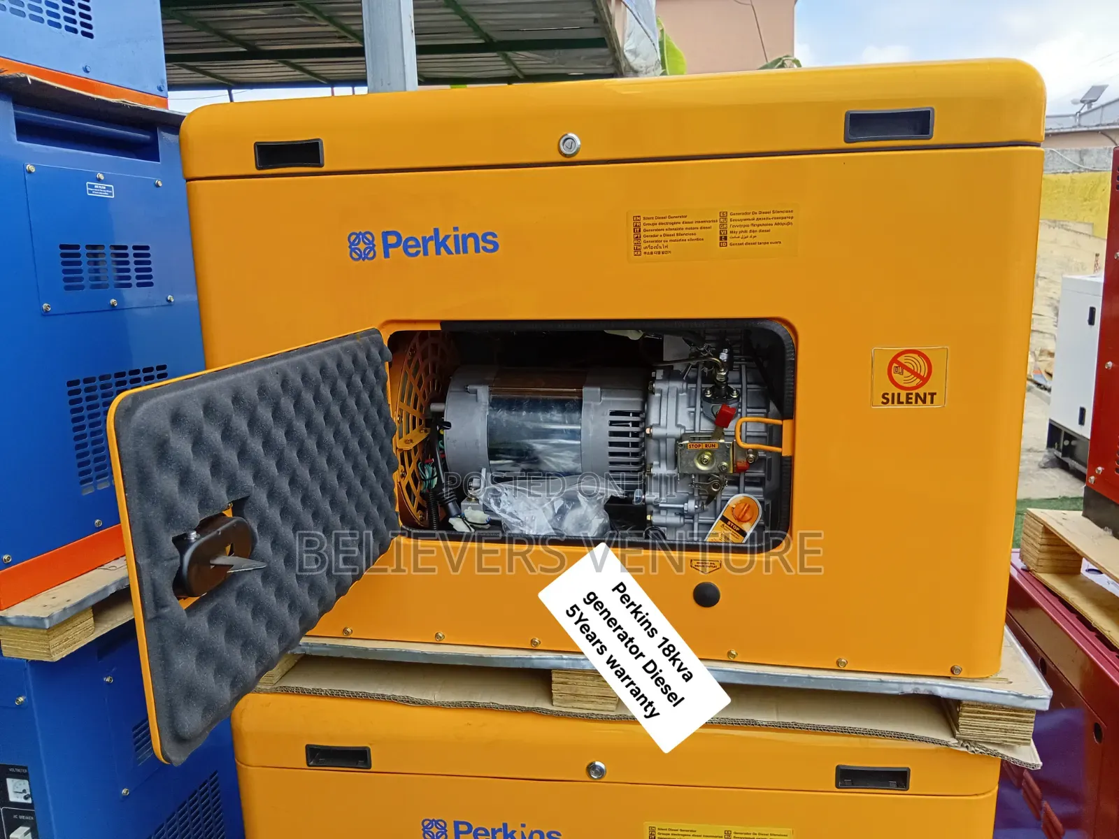 Perkins 18KVA Generator – Keep Your Business Powered