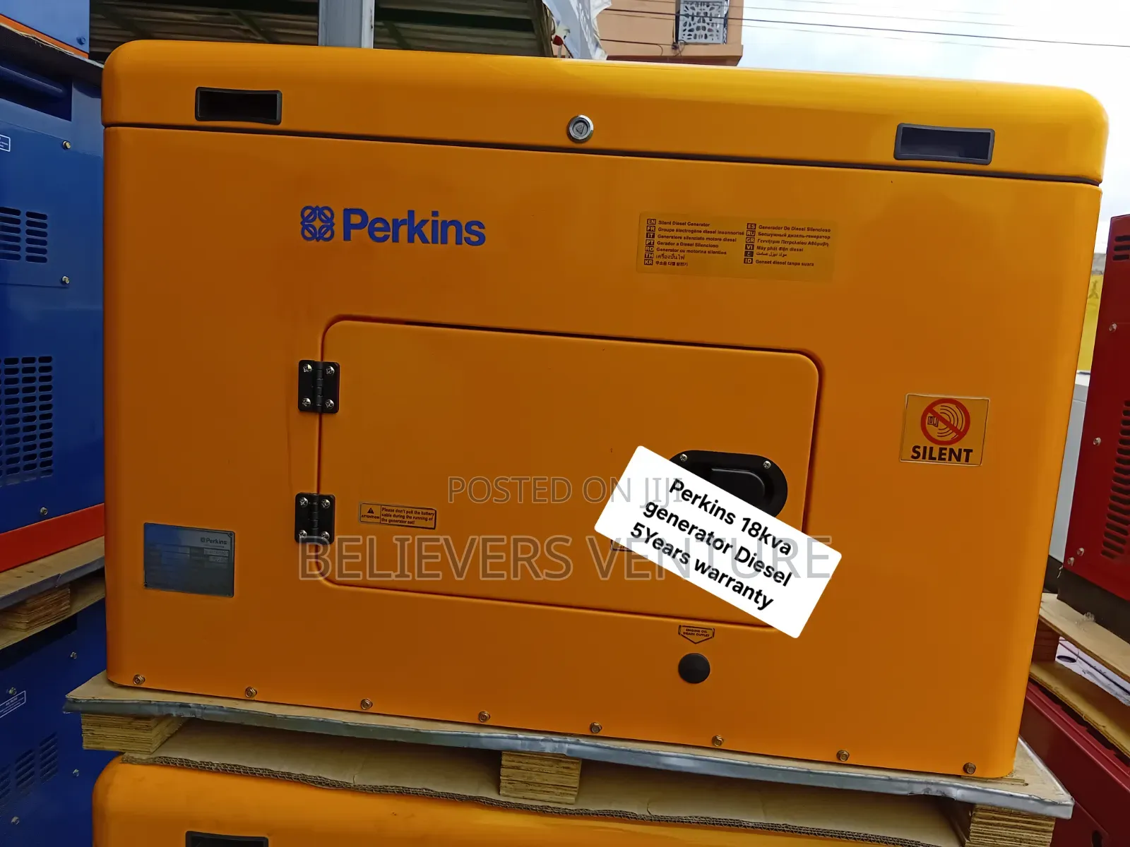 Perkins 18KVA Diesel Generator – Quality Power That Lasts