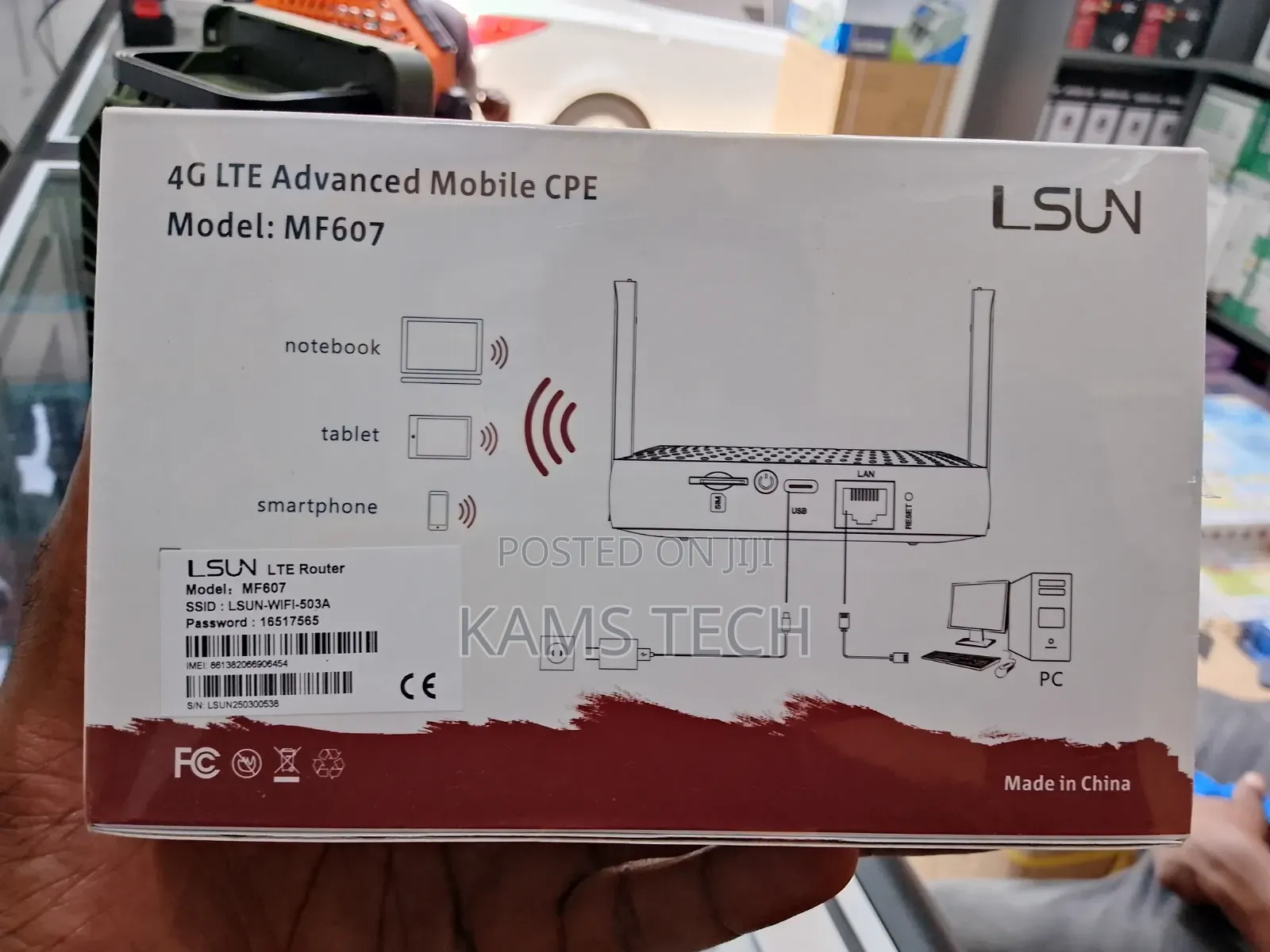 Lsun Mf607 Mobile Universal Sim Router