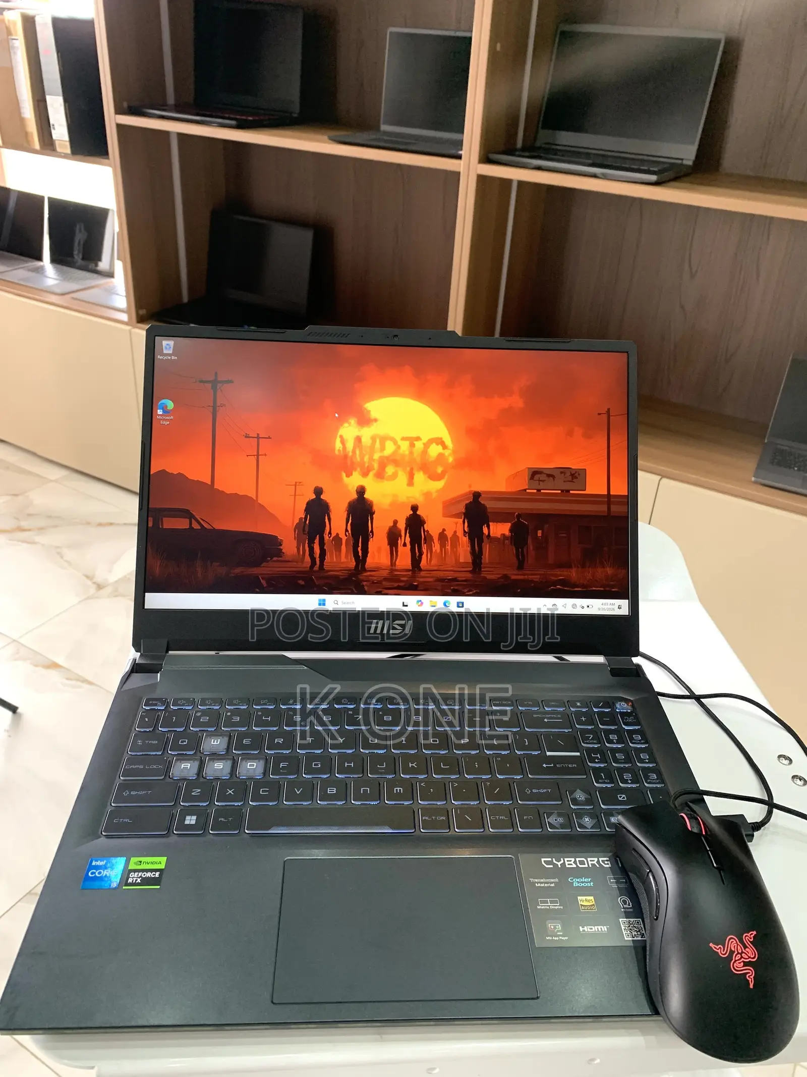 Laptop MSI Cyborg 15 8GB Intel Core i5 SSD 512GB