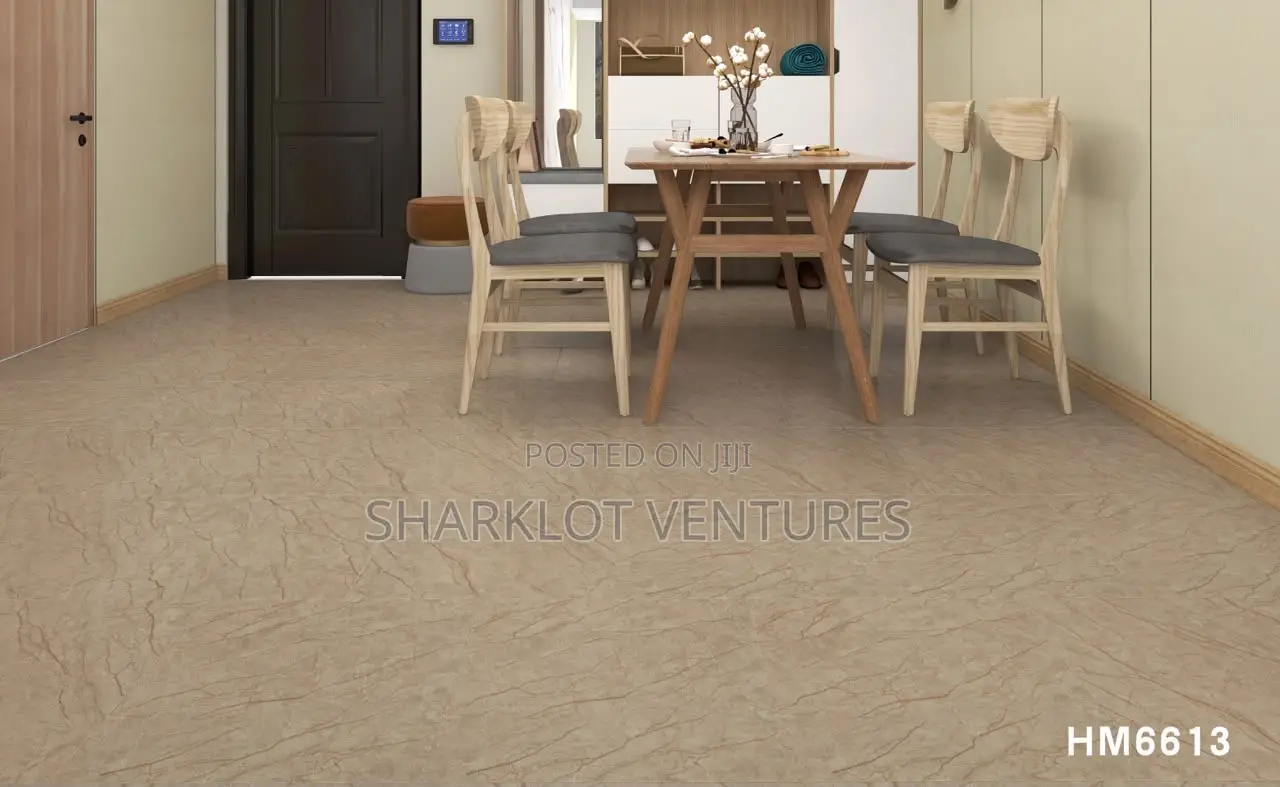 Square Adhesive PVC Floor Tiles