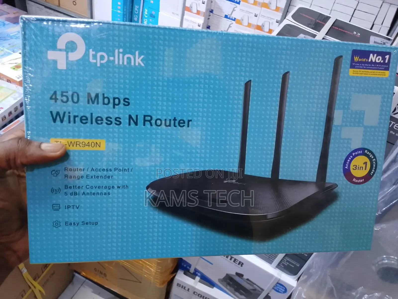 TP-Link TL-WR940N 450mbps Wireless N Router